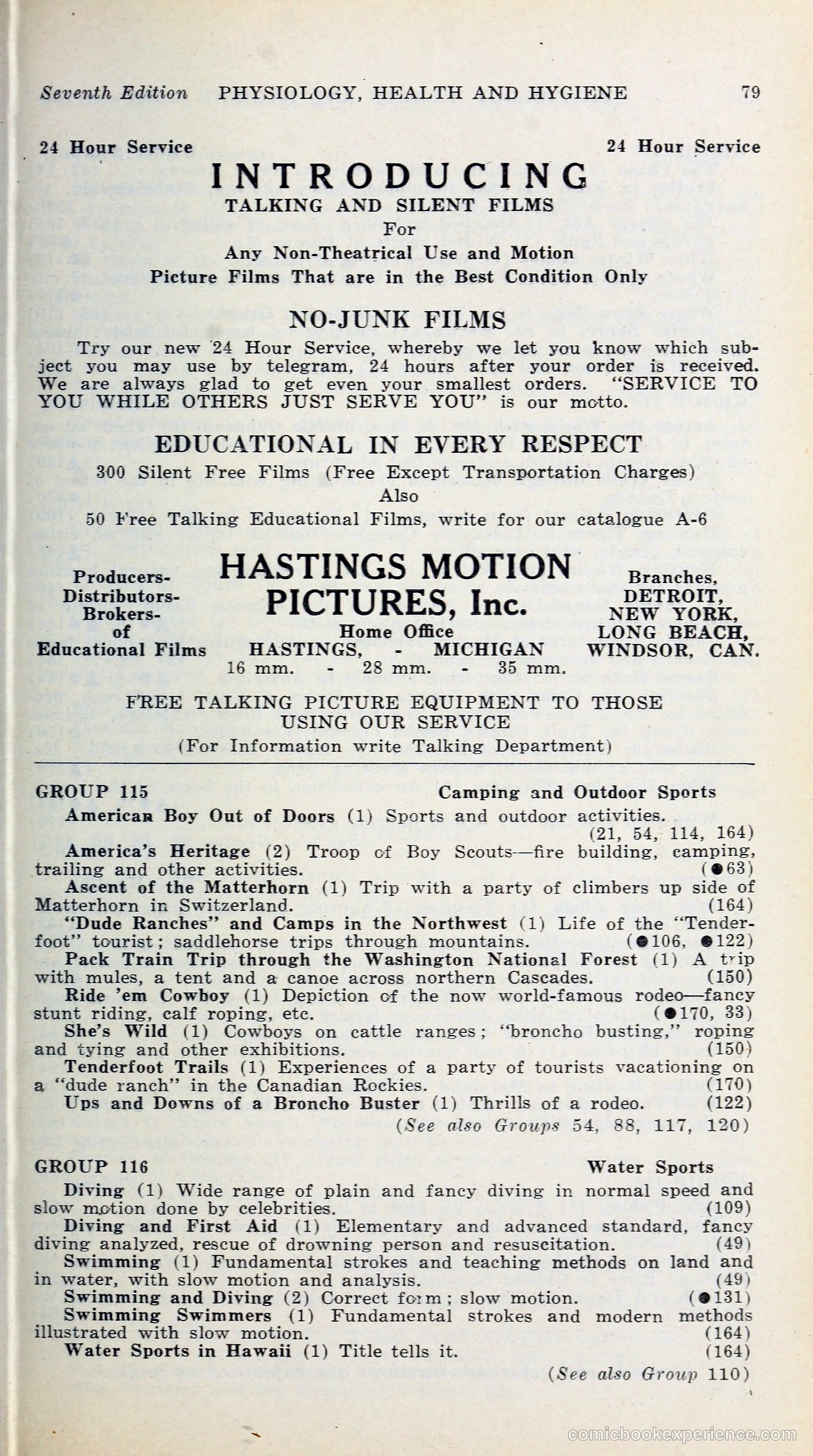 1000 and One: The Blue Book of Non-Theatrical Films — page 88 of 158