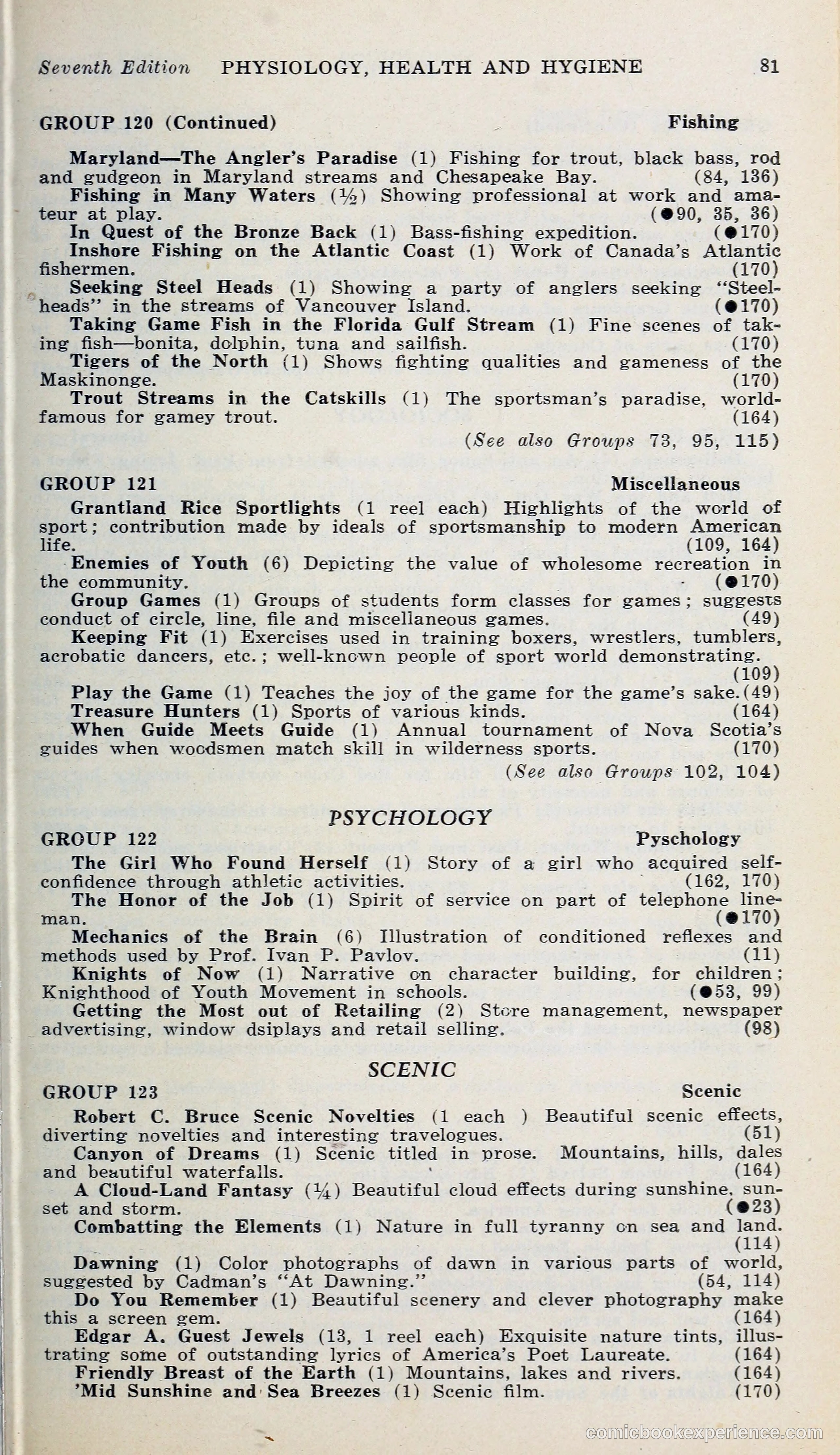 1000 and One: The Blue Book of Non-Theatrical Films — page 90 of 158