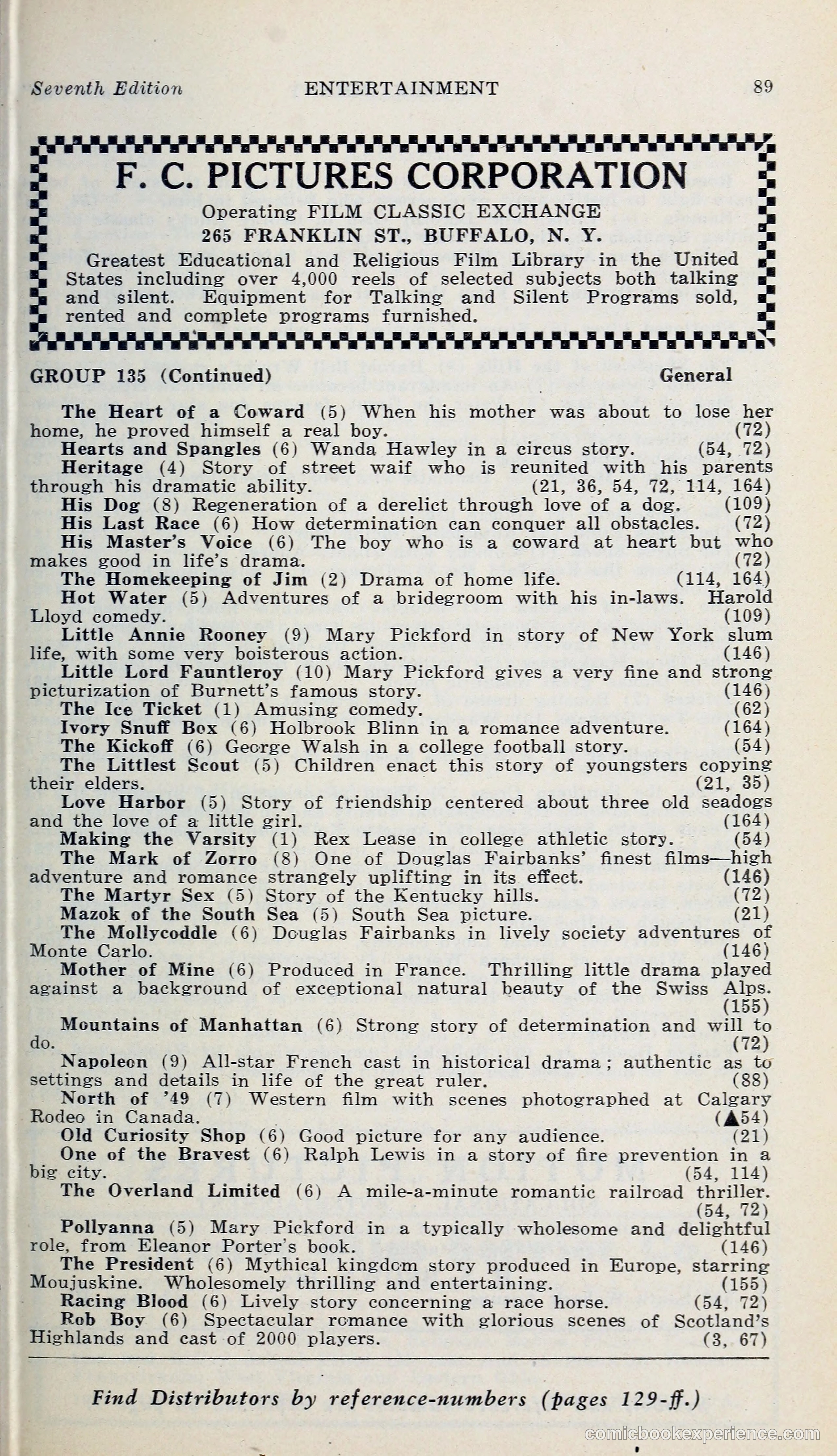 1000 and One: The Blue Book of Non-Theatrical Films — page 98 of 158