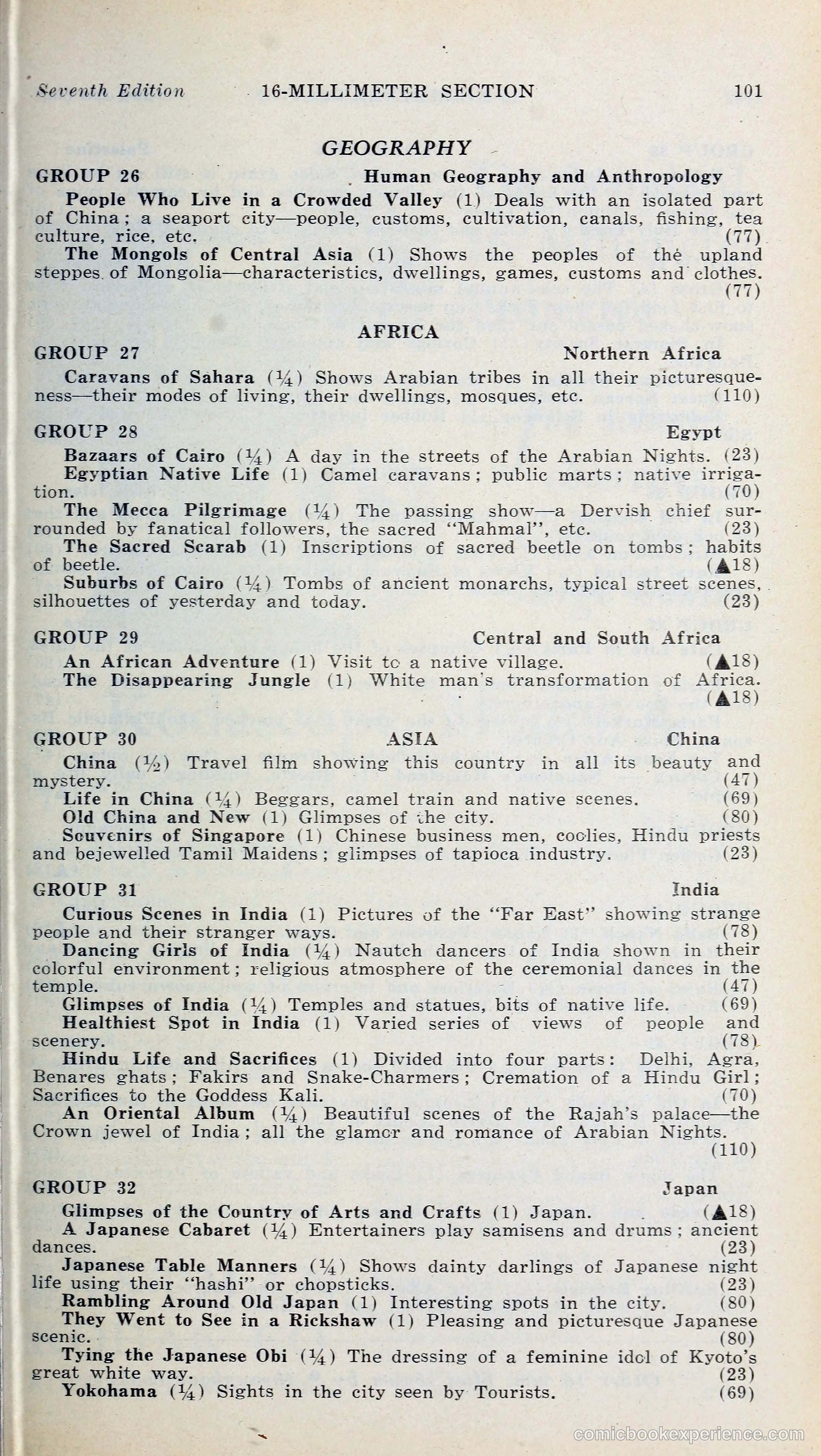 1000 and One: The Blue Book of Non-Theatrical Films — page 110 of 158