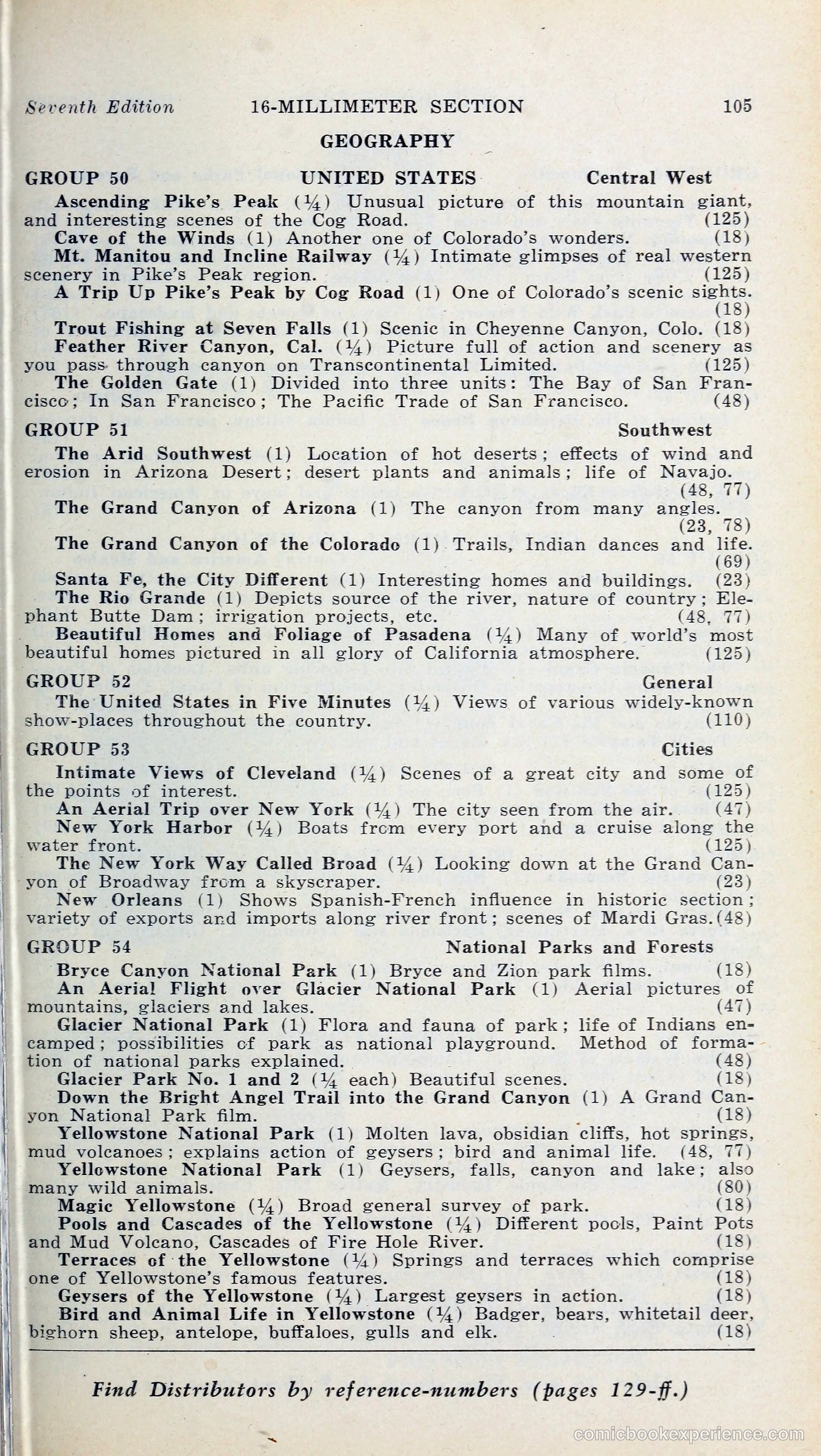 1000 and One: The Blue Book of Non-Theatrical Films — page 114 of 158