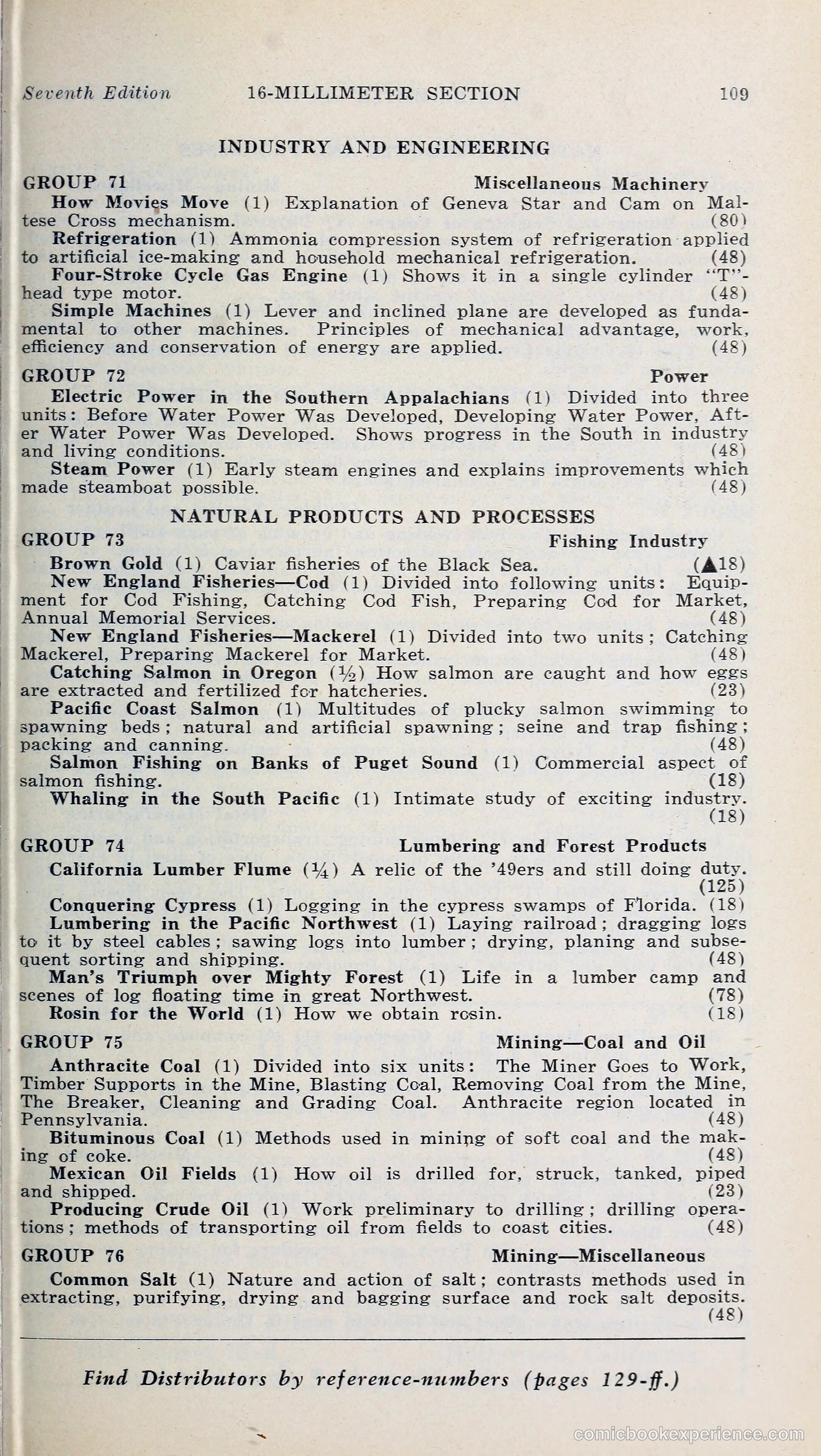 1000 and One: The Blue Book of Non-Theatrical Films — page 118 of 158