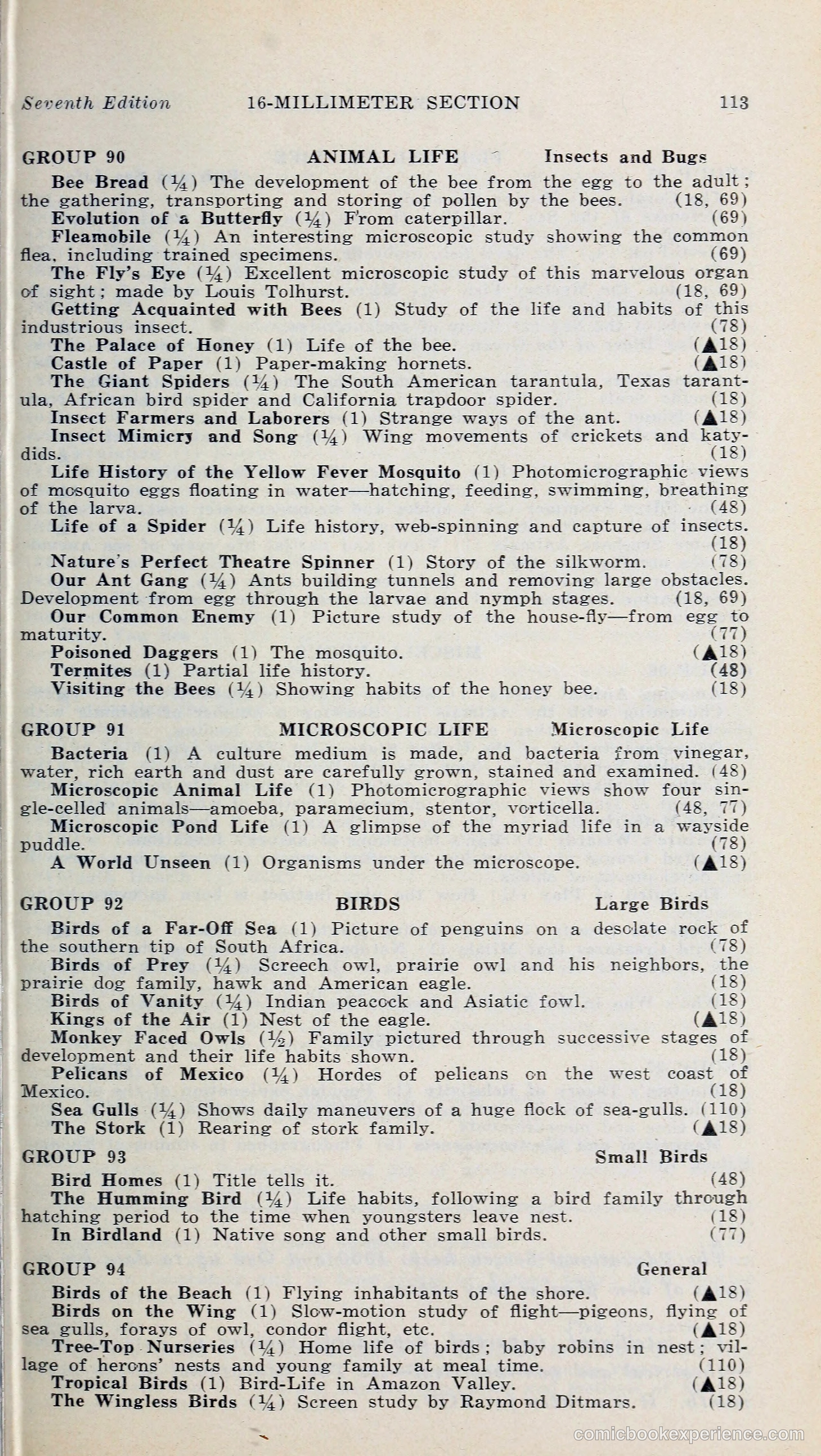 1000 and One: The Blue Book of Non-Theatrical Films — page 122 of 158