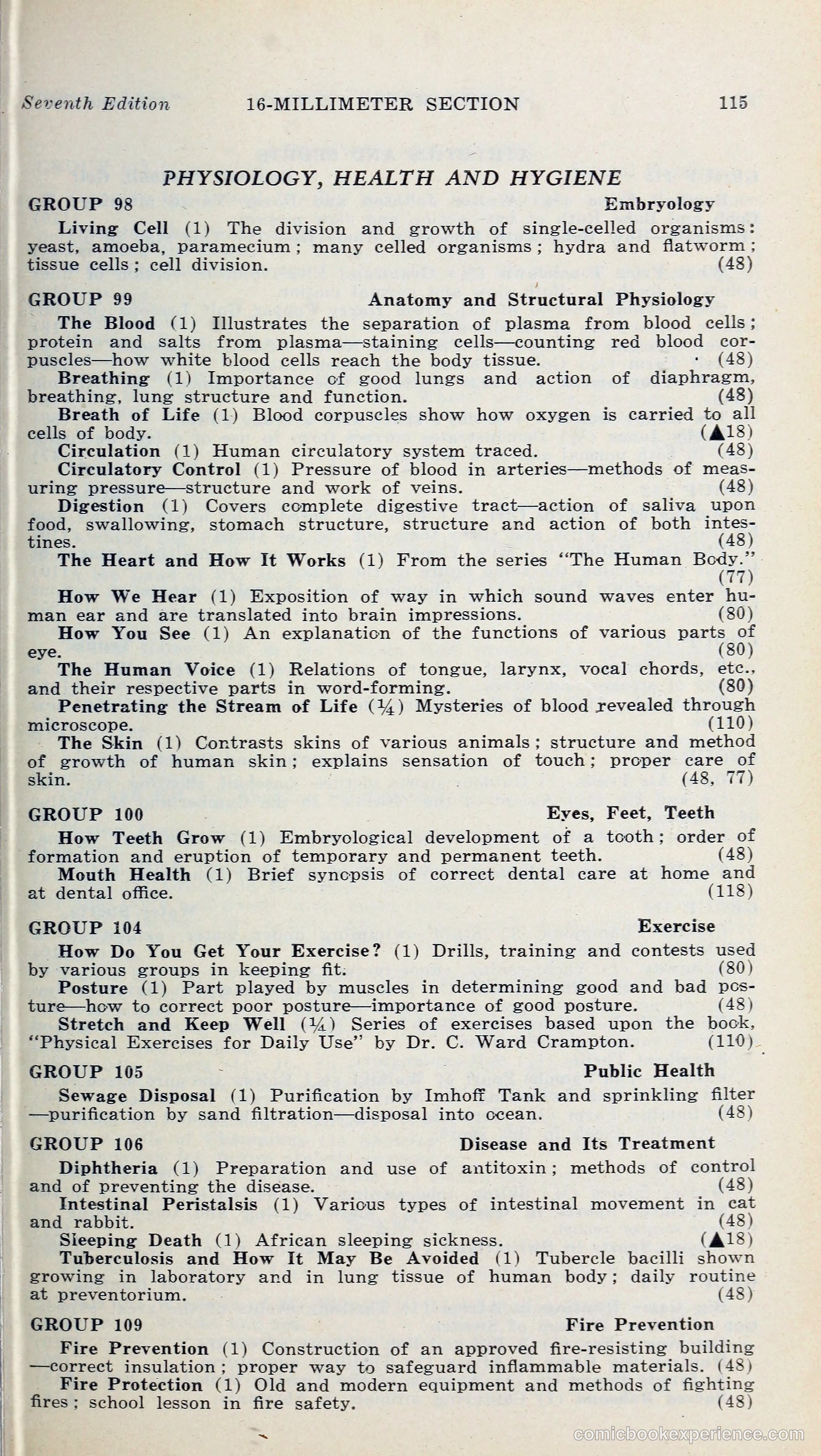1000 and One: The Blue Book of Non-Theatrical Films — page 124 of 158