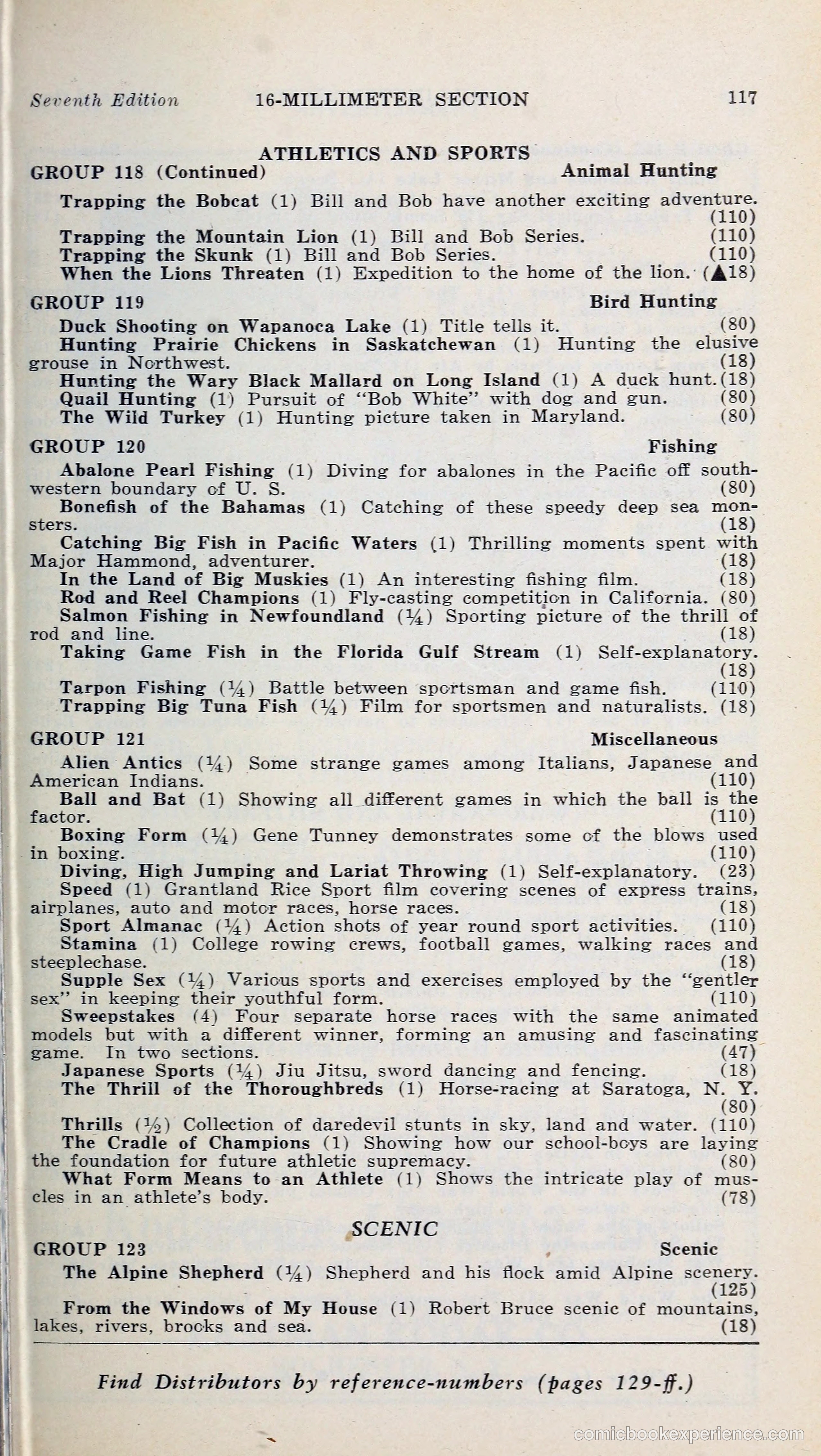 1000 and One: The Blue Book of Non-Theatrical Films — page 126 of 158