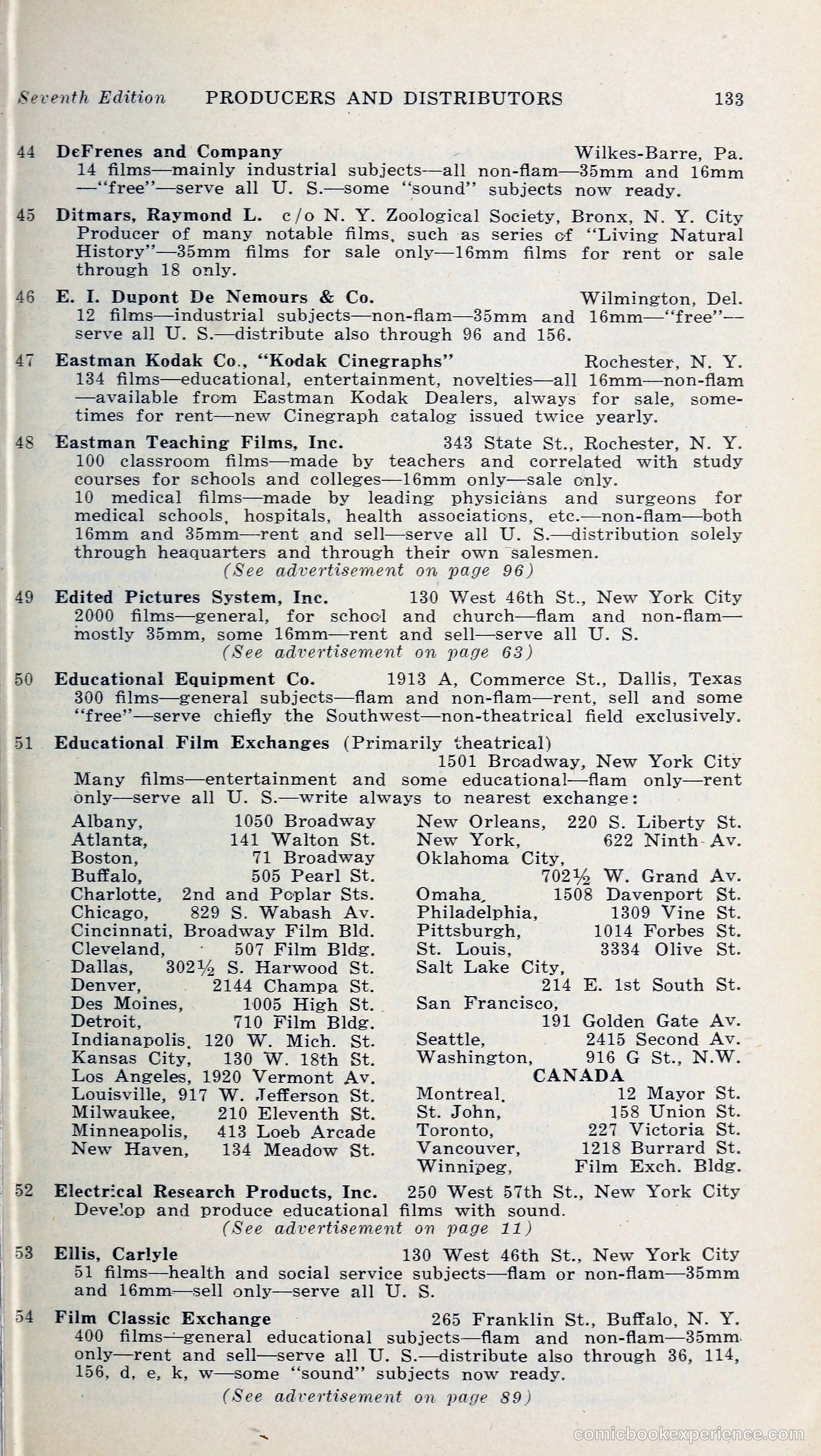 1000 and One: The Blue Book of Non-Theatrical Films — page 142 of 158