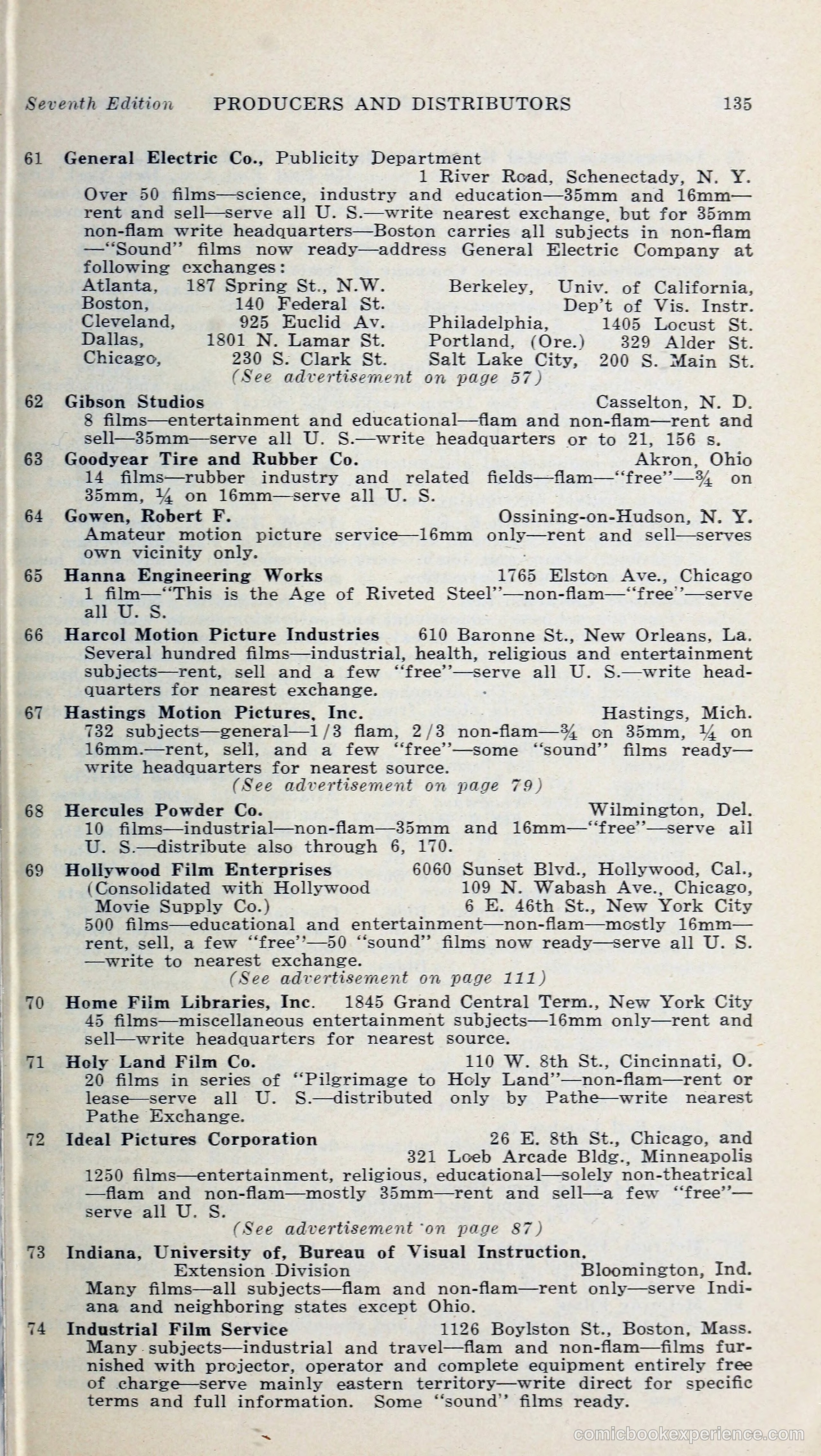 1000 and One: The Blue Book of Non-Theatrical Films — page 144 of 158