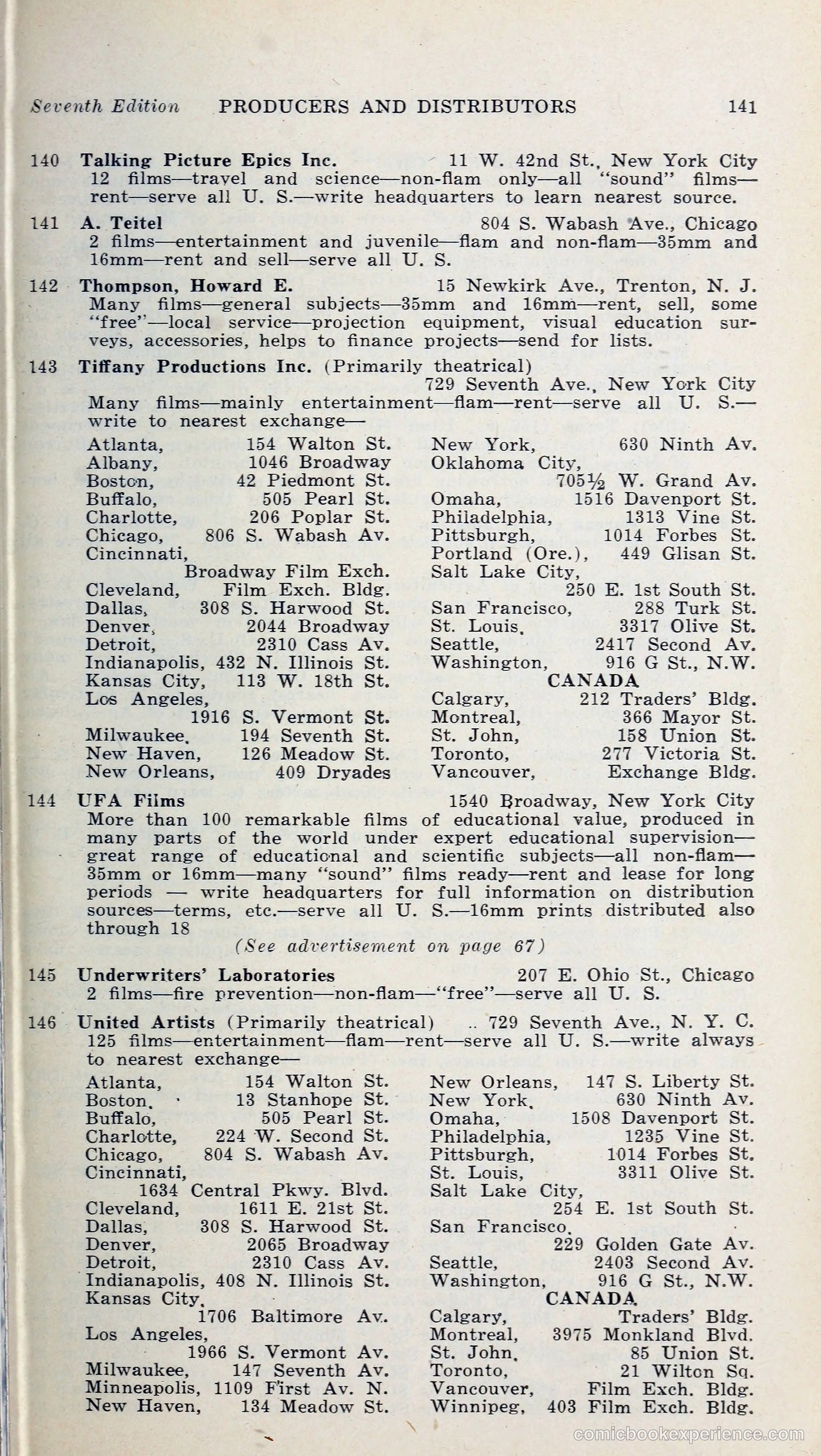 1000 and One: The Blue Book of Non-Theatrical Films — page 150 of 158