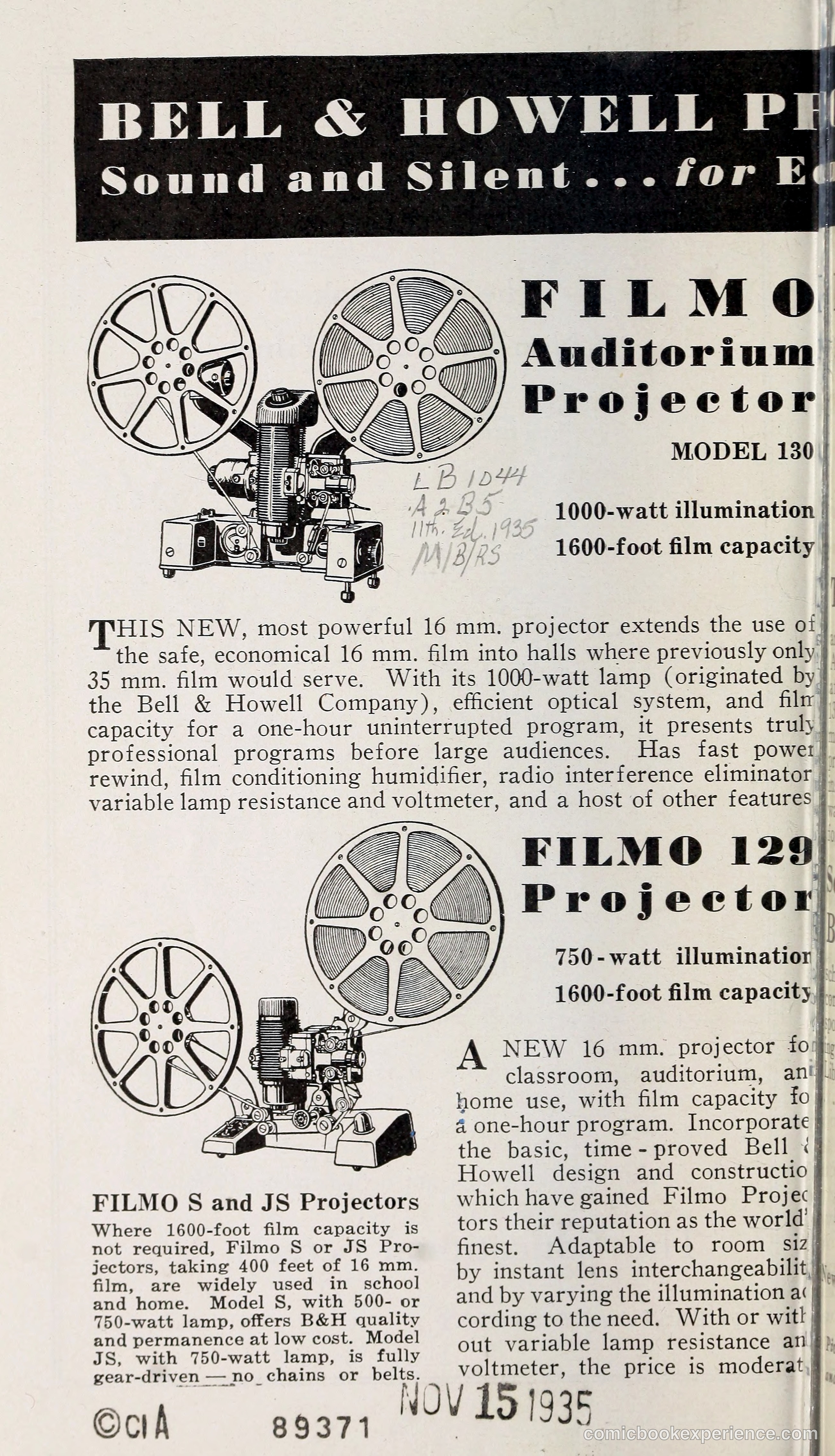 1000 and One: The Blue Book of Non-Theatrical Films — page 11 of 153