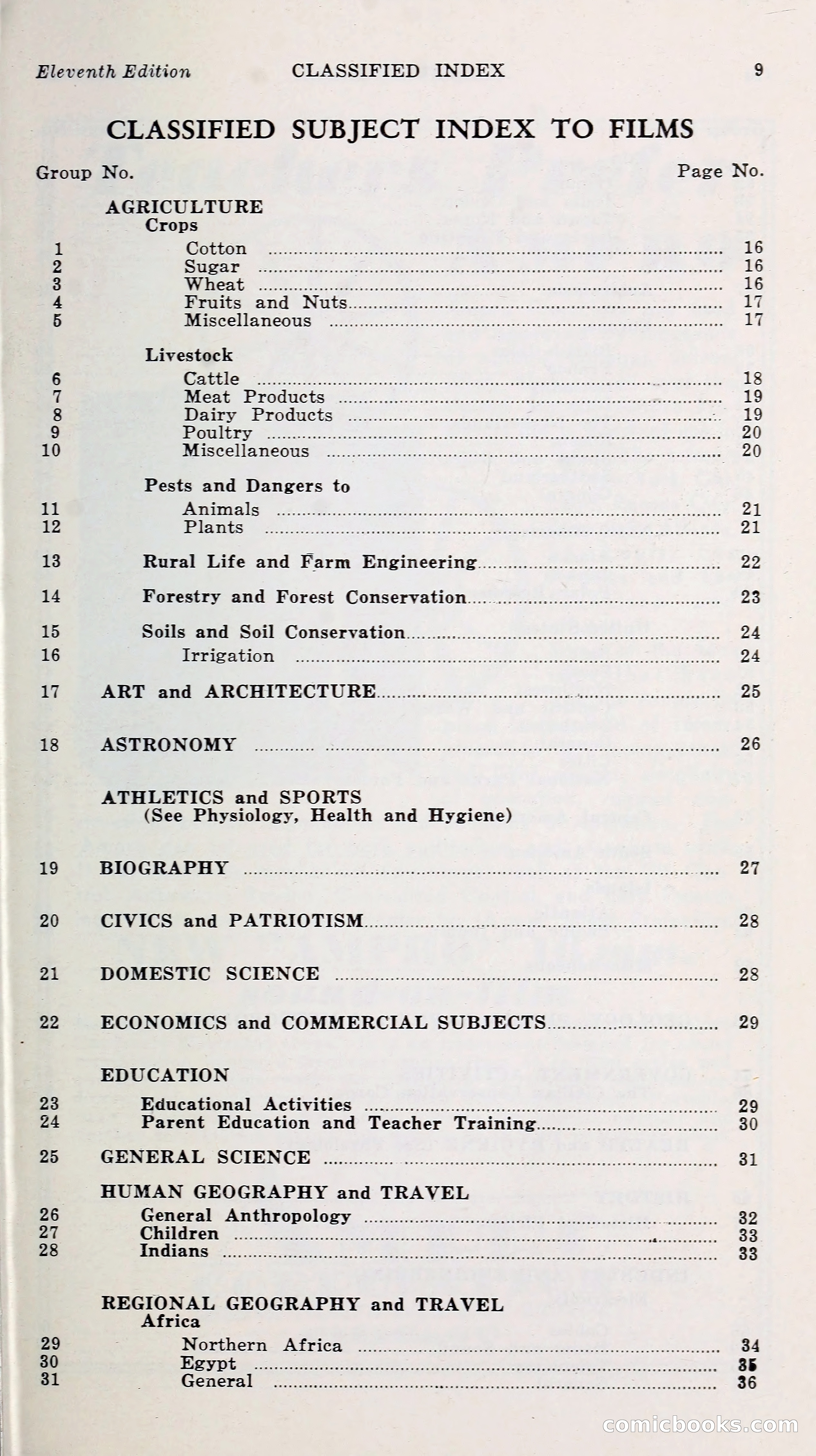 1000 and One: The Blue Book of Non-Theatrical Films — page 18 of 153