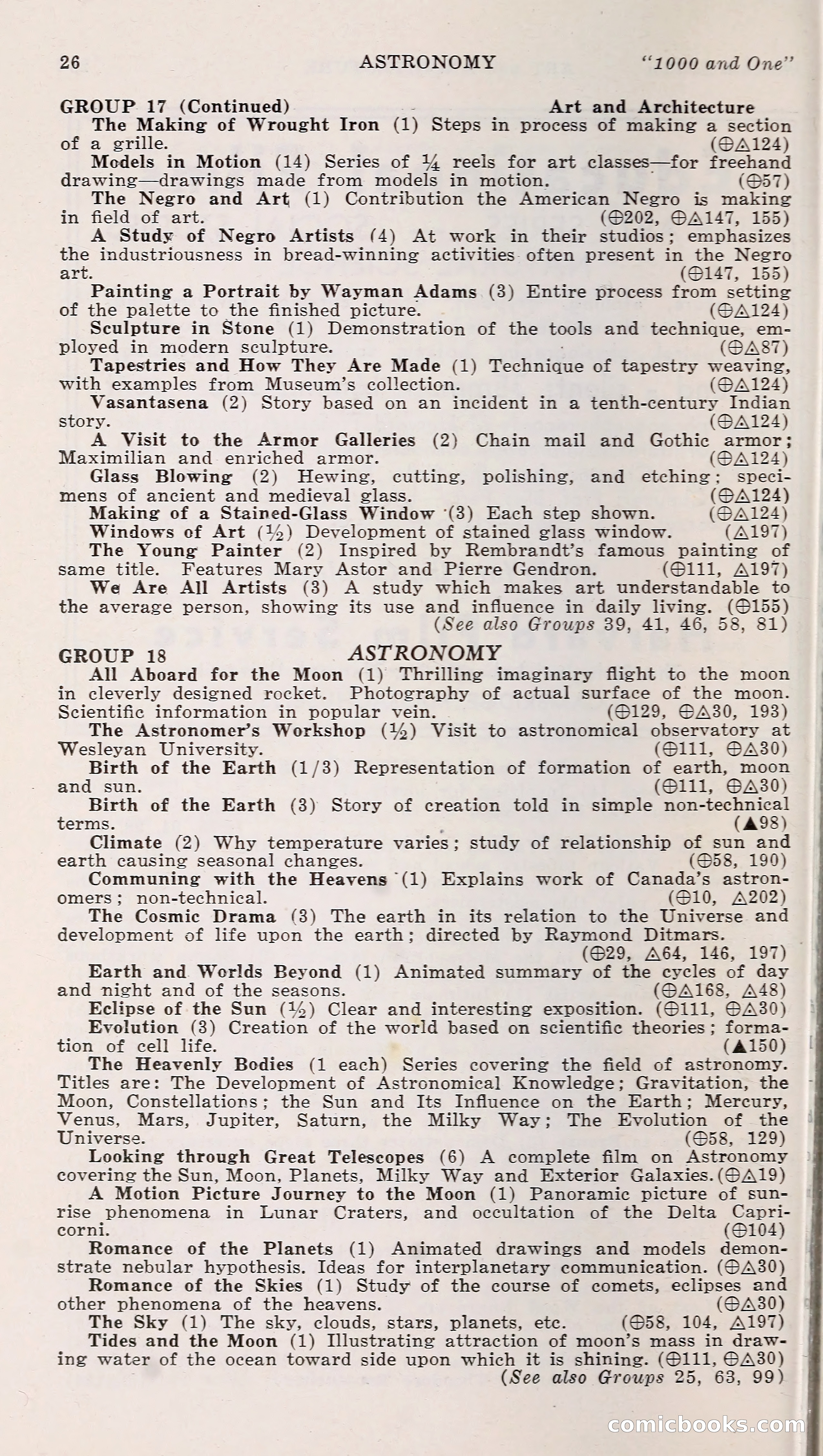 1000 and One: The Blue Book of Non-Theatrical Films — page 35 of 153