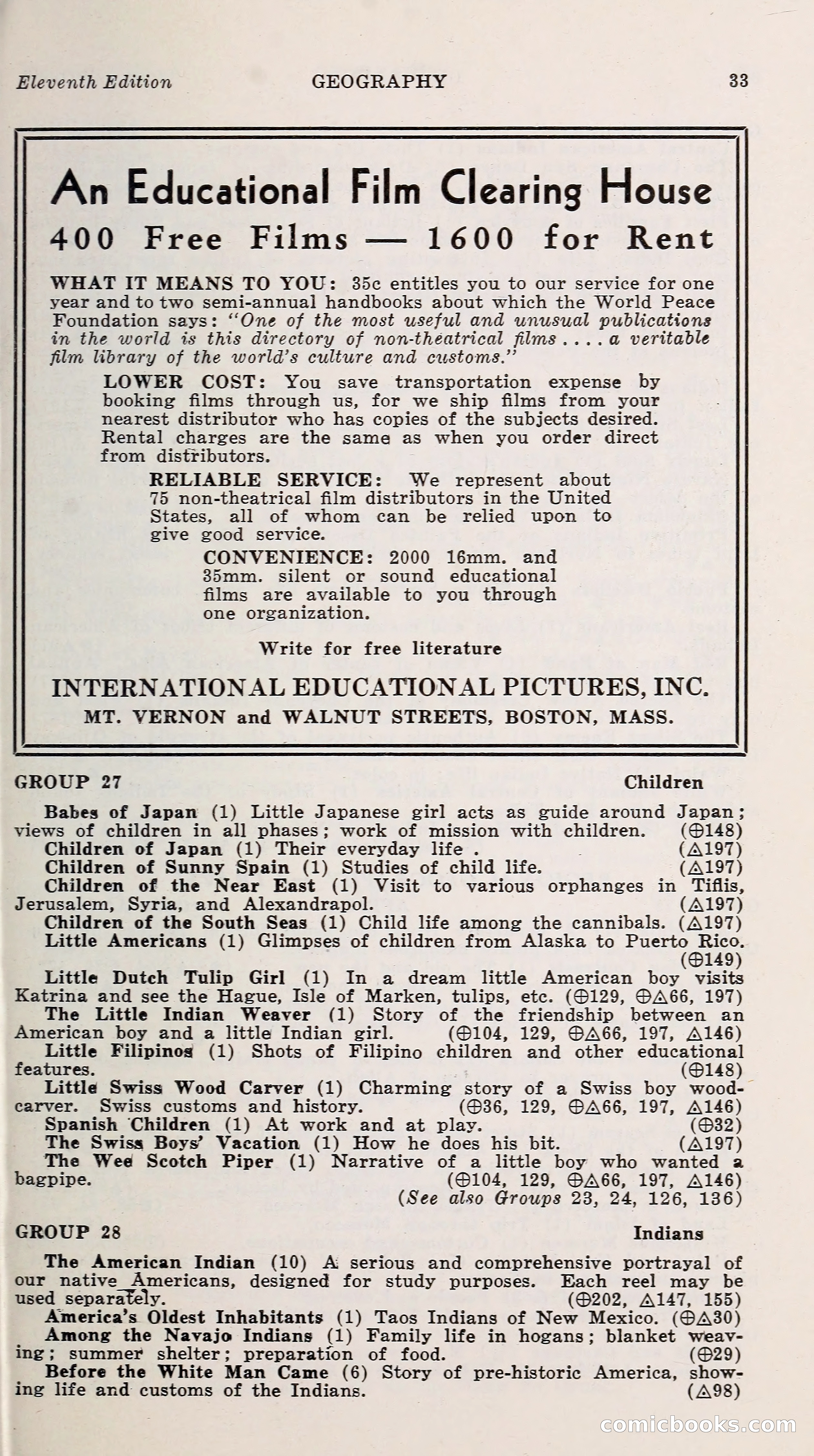 1000 and One: The Blue Book of Non-Theatrical Films — page 42 of 153