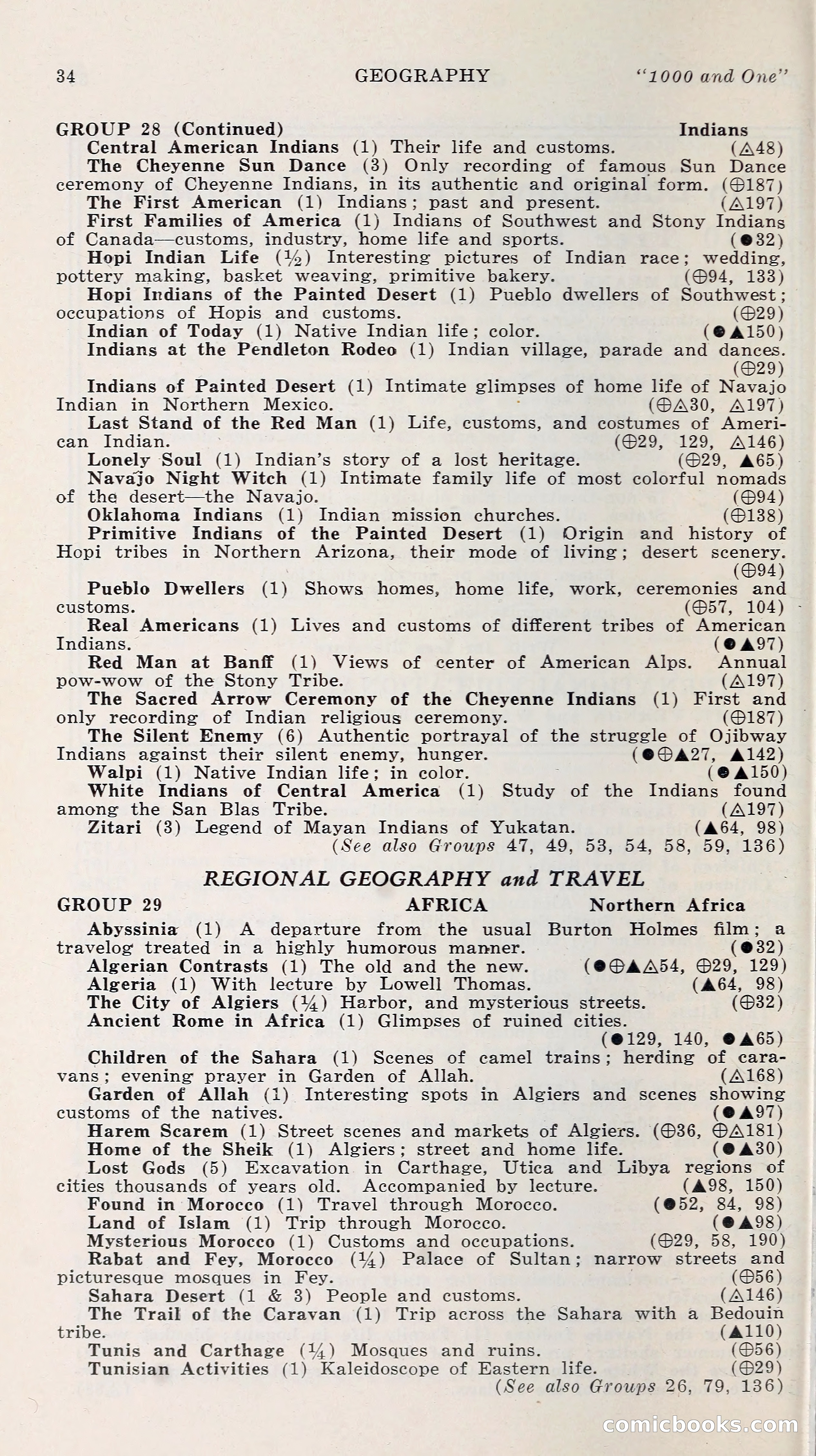 1000 and One: The Blue Book of Non-Theatrical Films — page 43 of 153