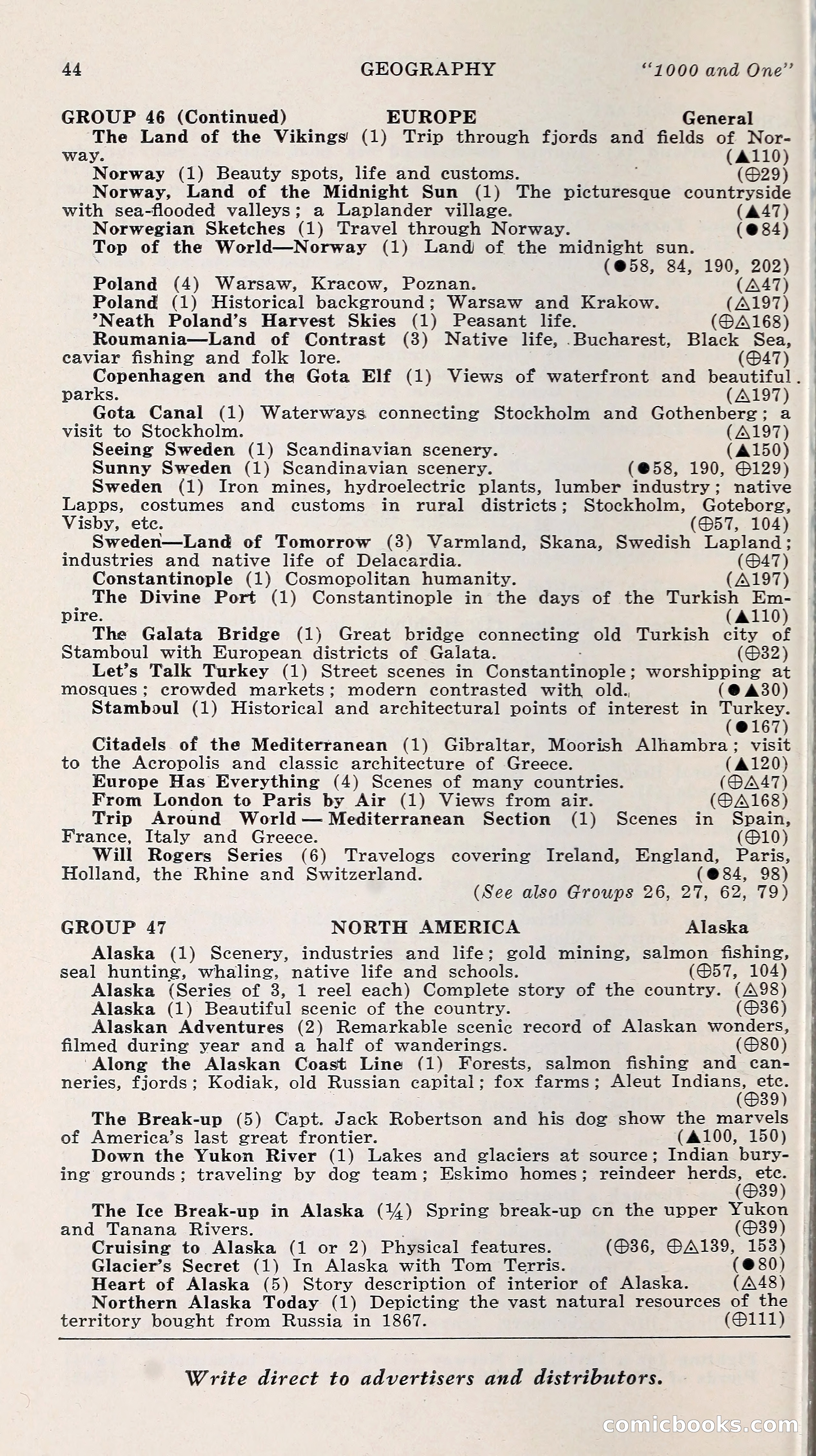 1000 and One: The Blue Book of Non-Theatrical Films — page 53 of 153