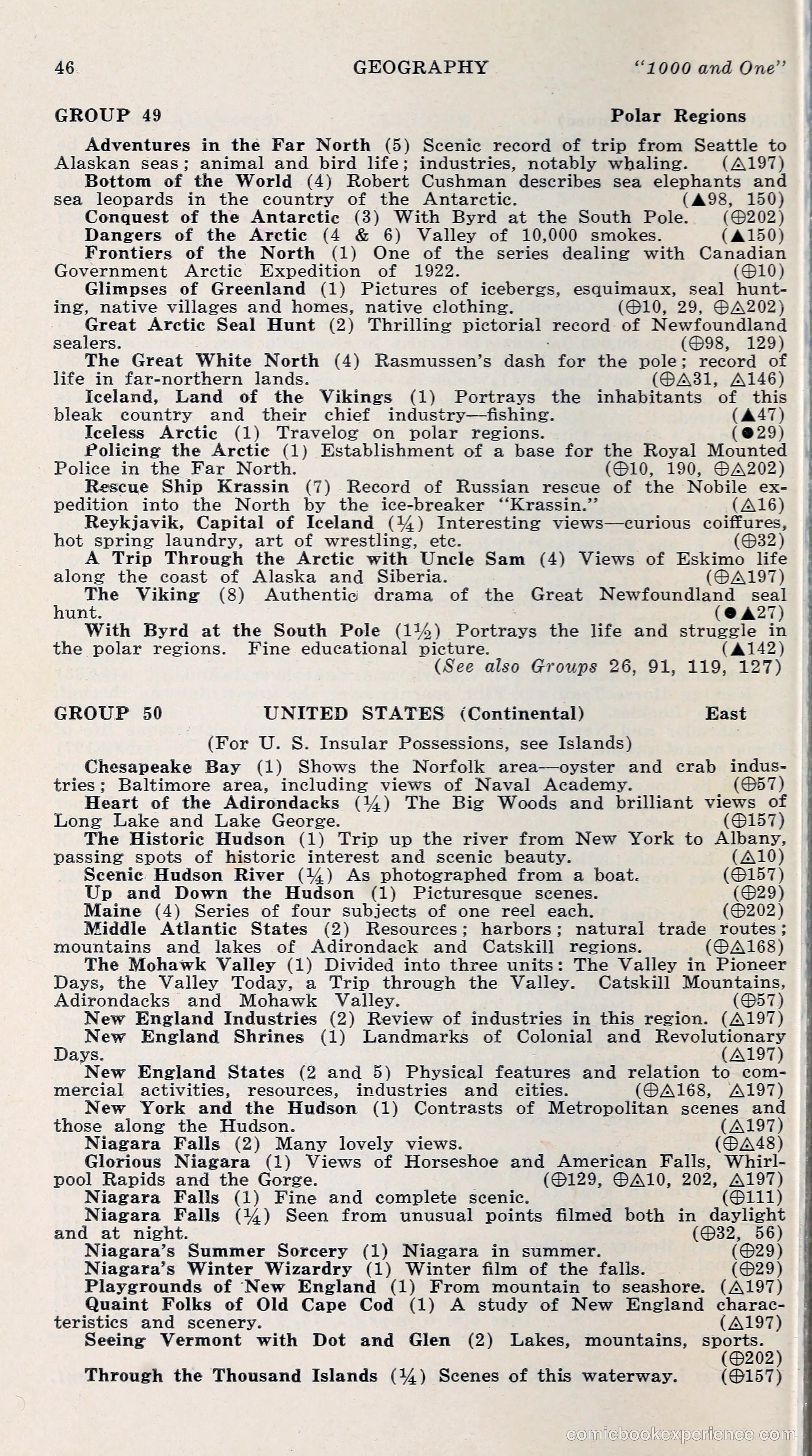 1000 and One: The Blue Book of Non-Theatrical Films — page 55 of 153
