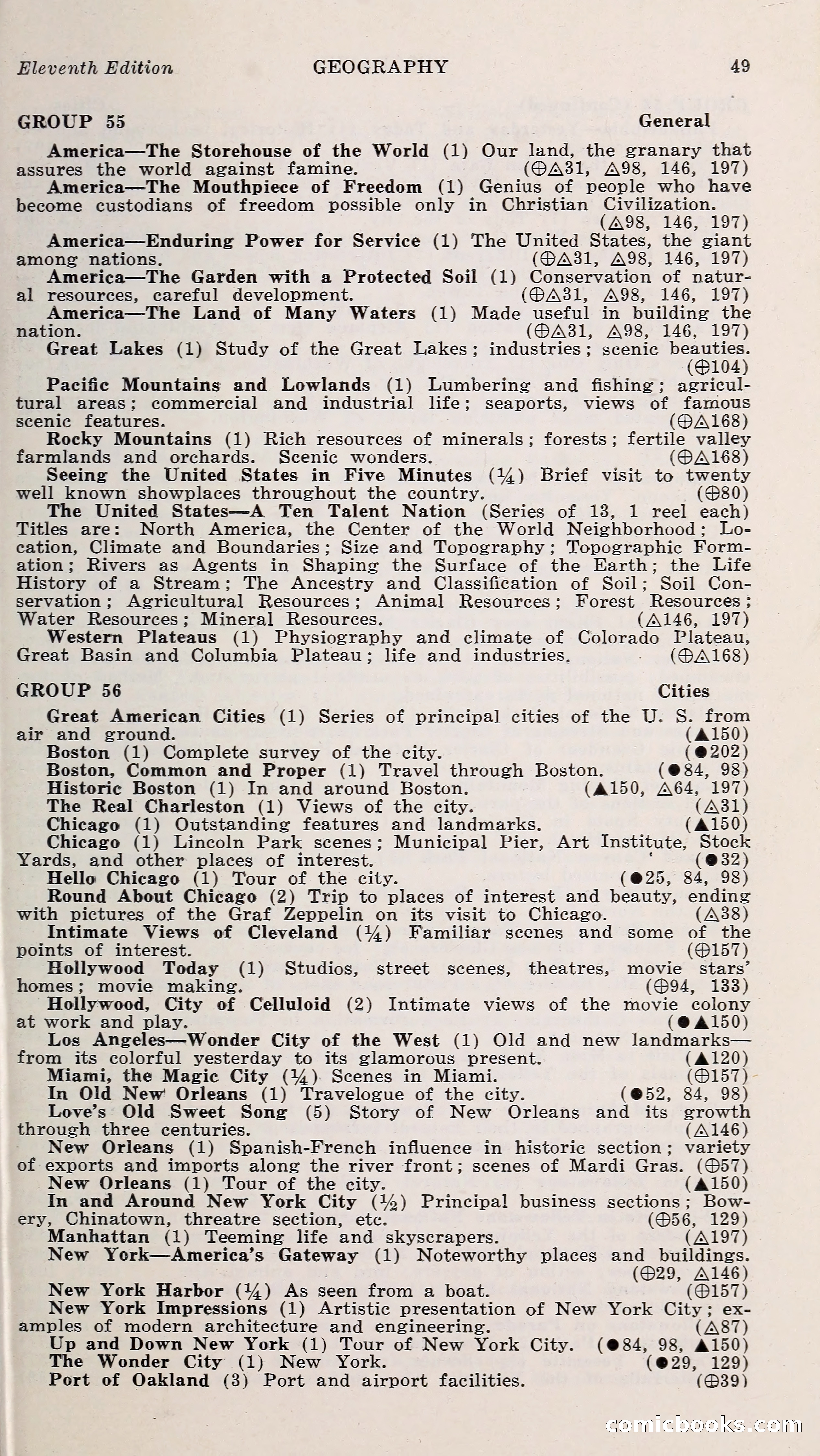 1000 and One: The Blue Book of Non-Theatrical Films — page 58 of 153
