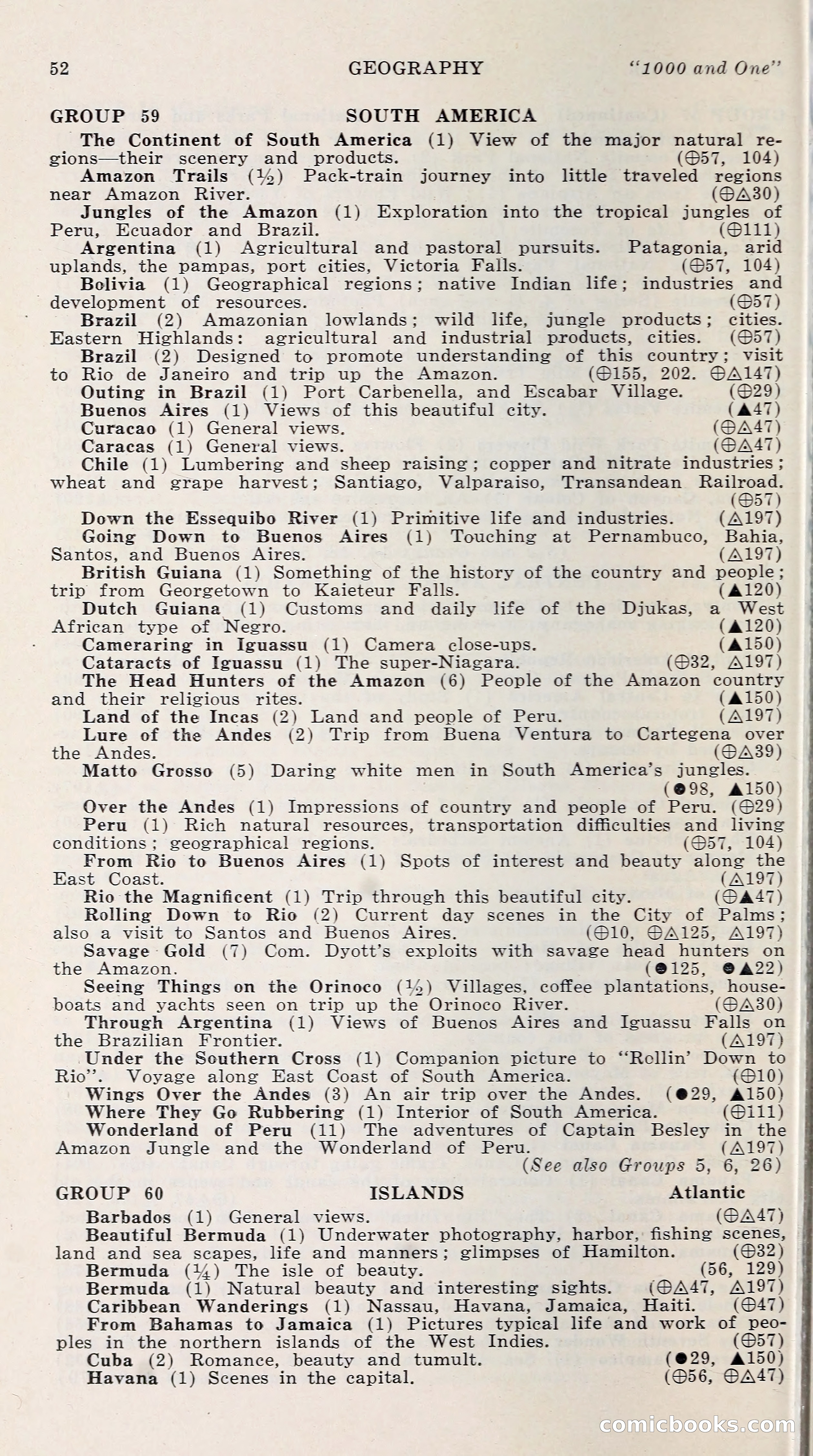 1000 and One: The Blue Book of Non-Theatrical Films — page 61 of 153