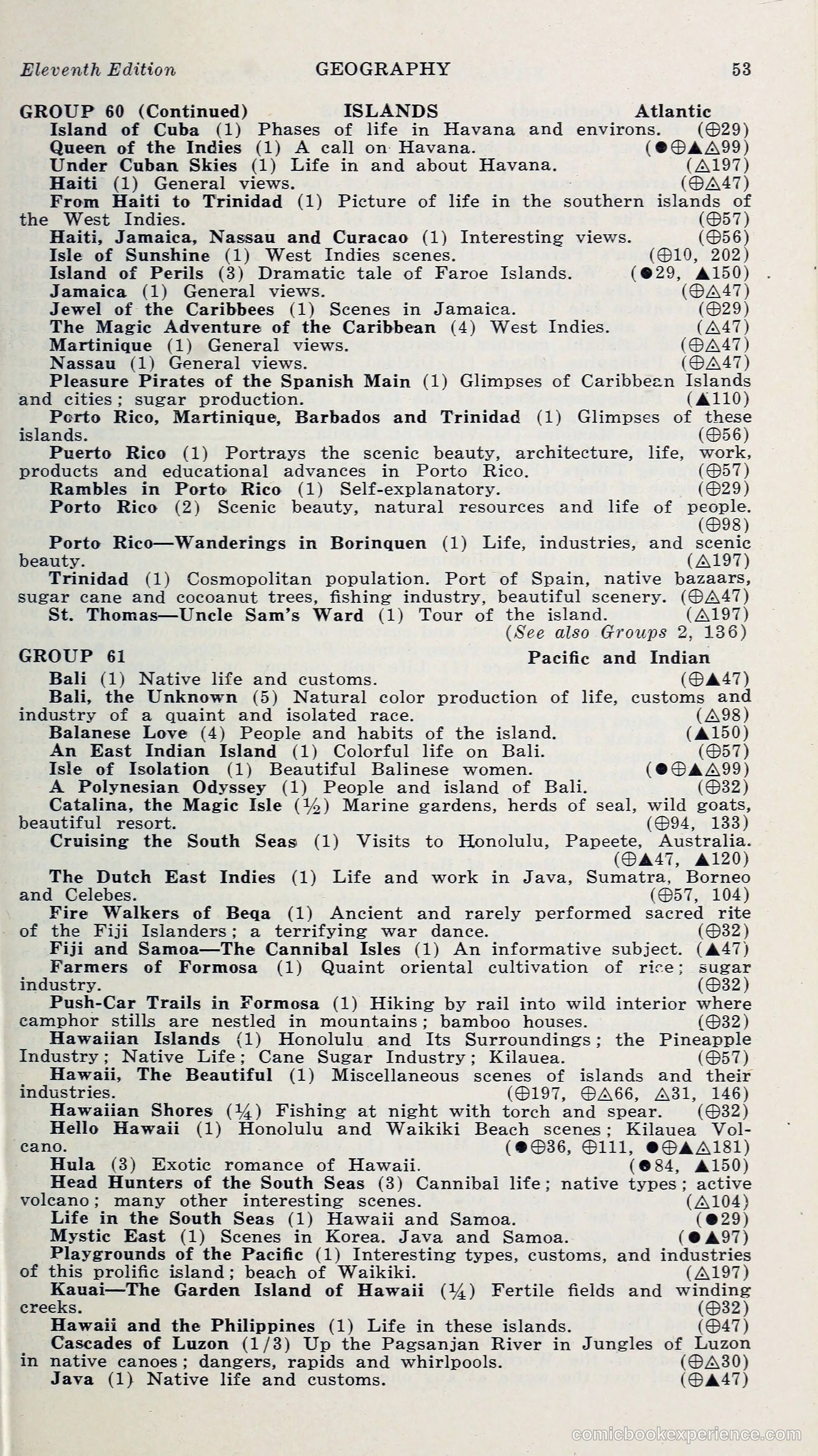 1000 and One: The Blue Book of Non-Theatrical Films — page 62 of 153