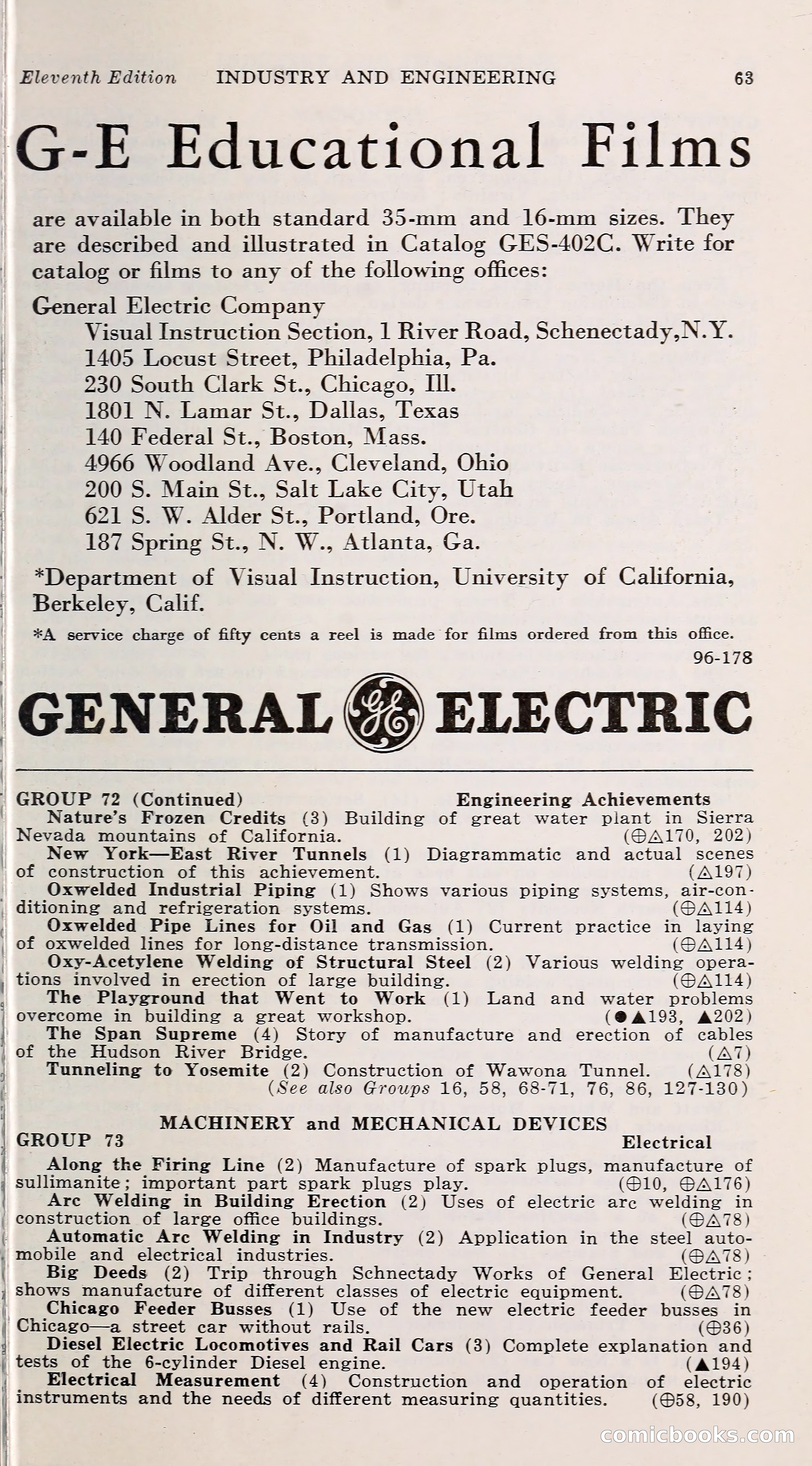 1000 and One: The Blue Book of Non-Theatrical Films — page 72 of 153
