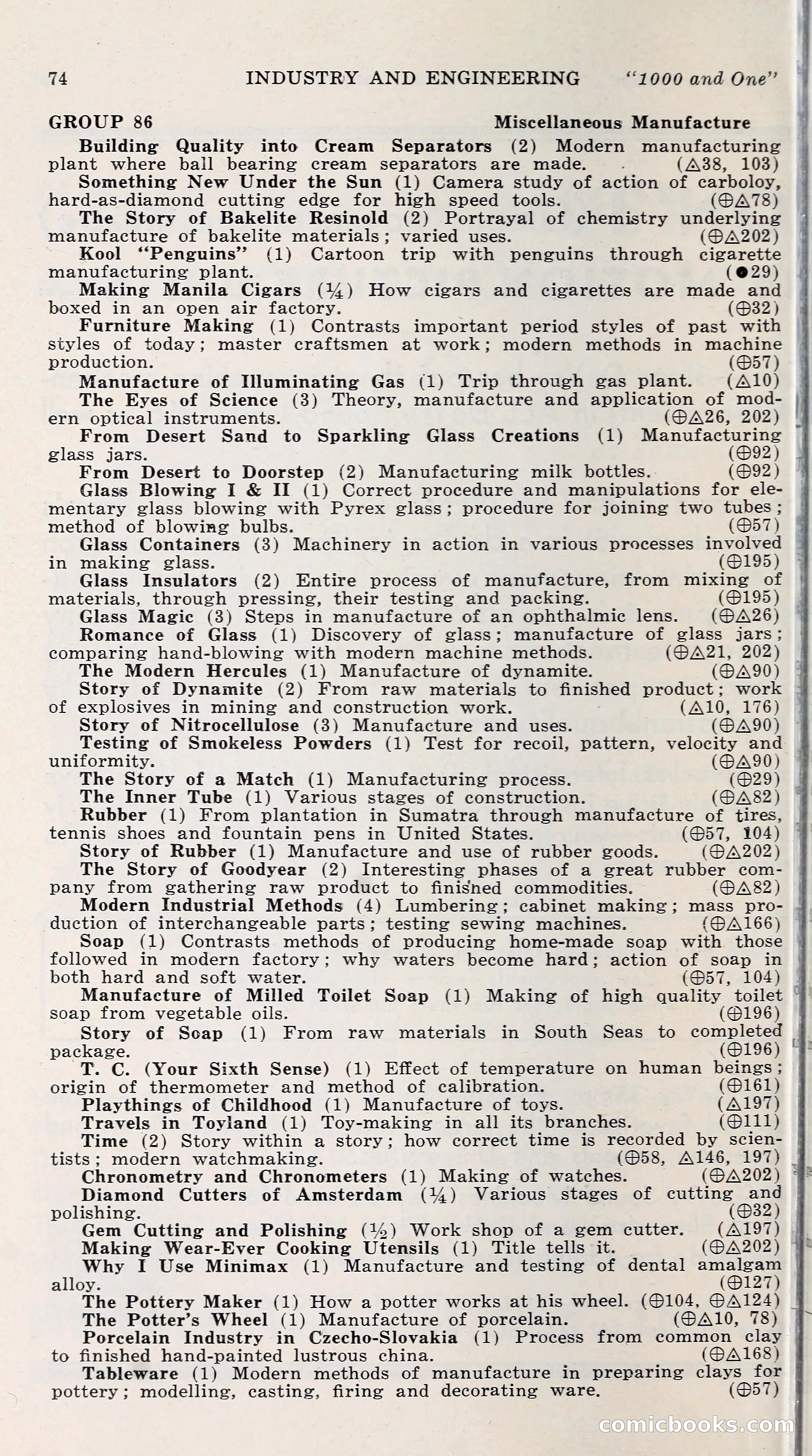1000 and One: The Blue Book of Non-Theatrical Films — page 83 of 153