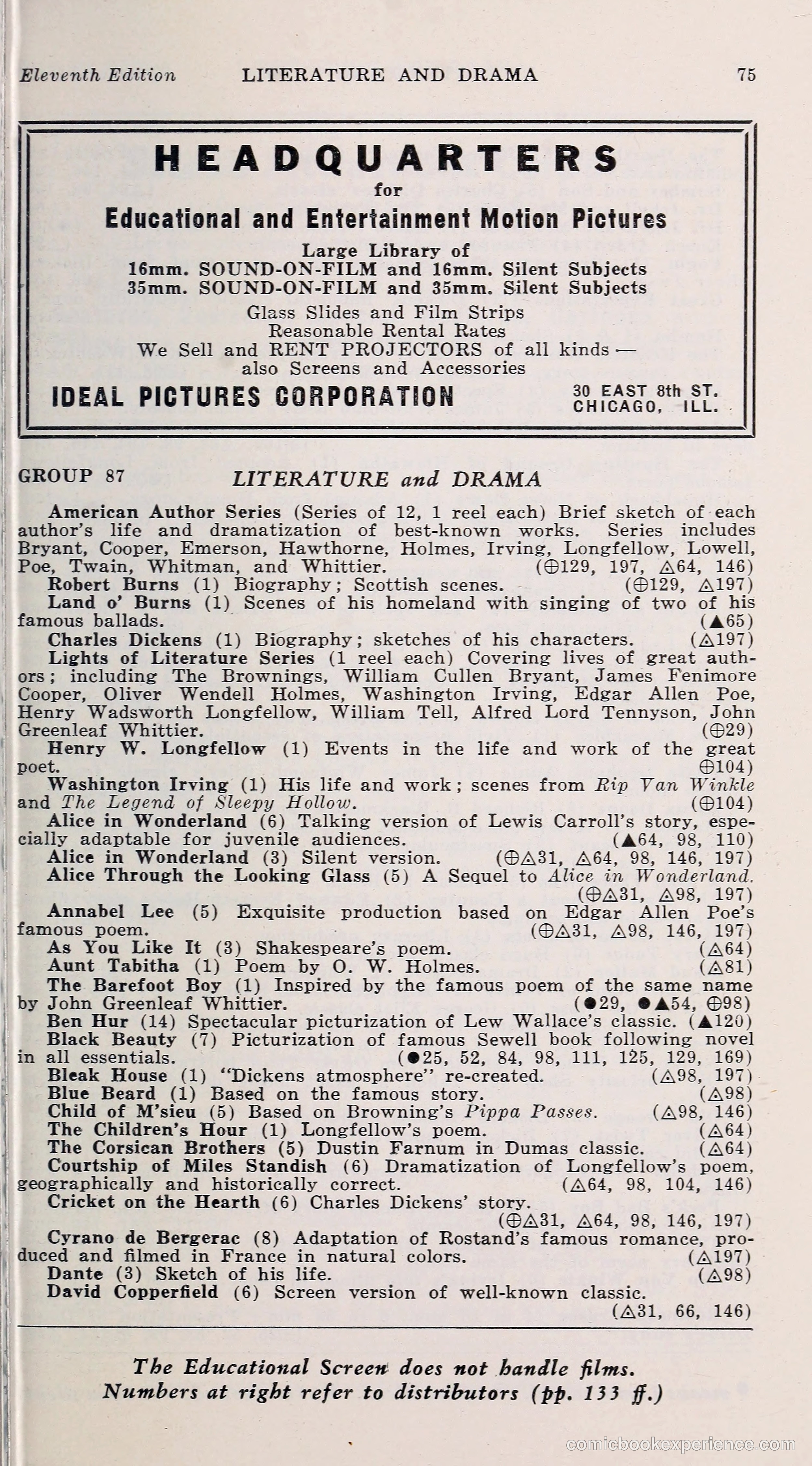 1000 and One: The Blue Book of Non-Theatrical Films — page 84 of 153