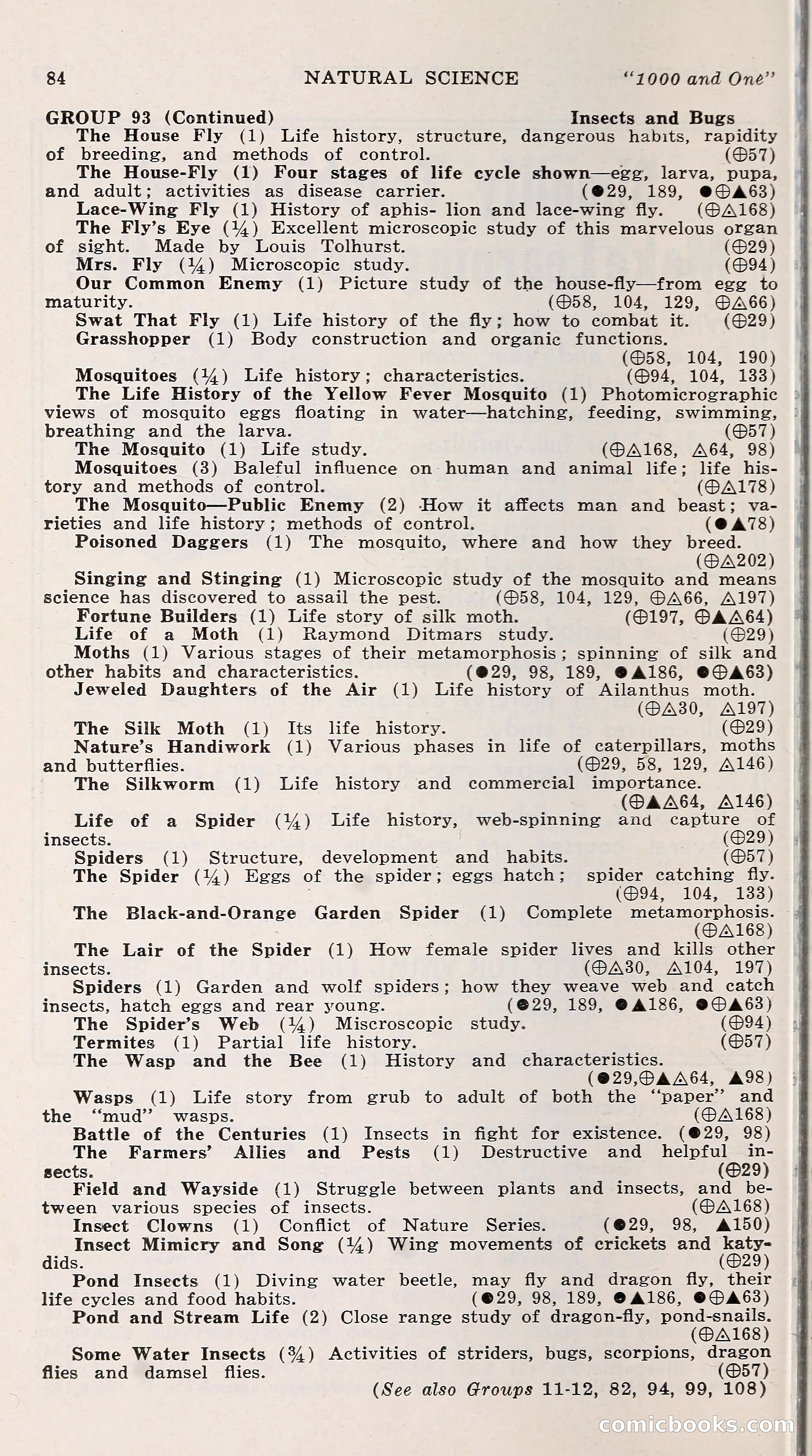 1000 and One: The Blue Book of Non-Theatrical Films — page 93 of 153