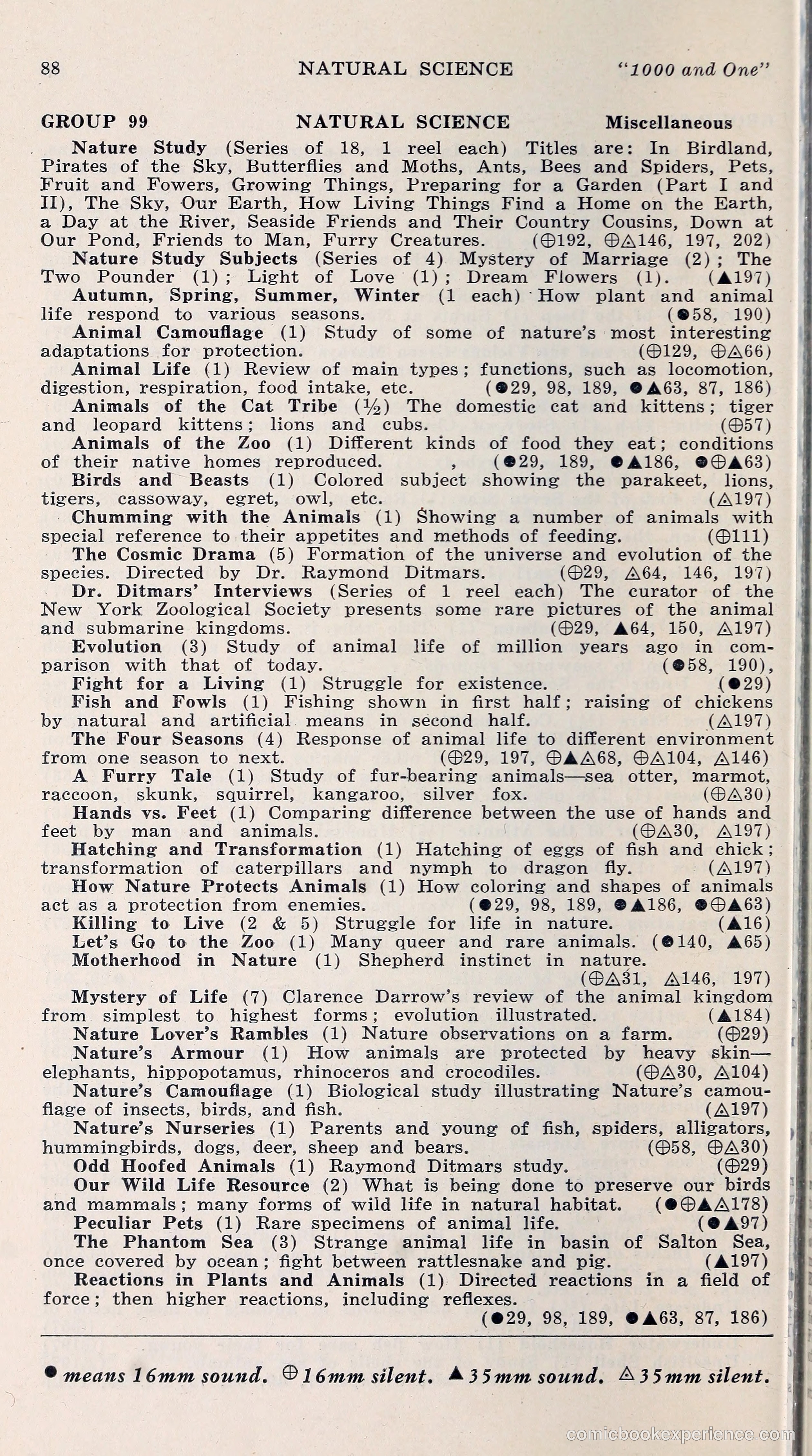 1000 and One: The Blue Book of Non-Theatrical Films — page 97 of 153