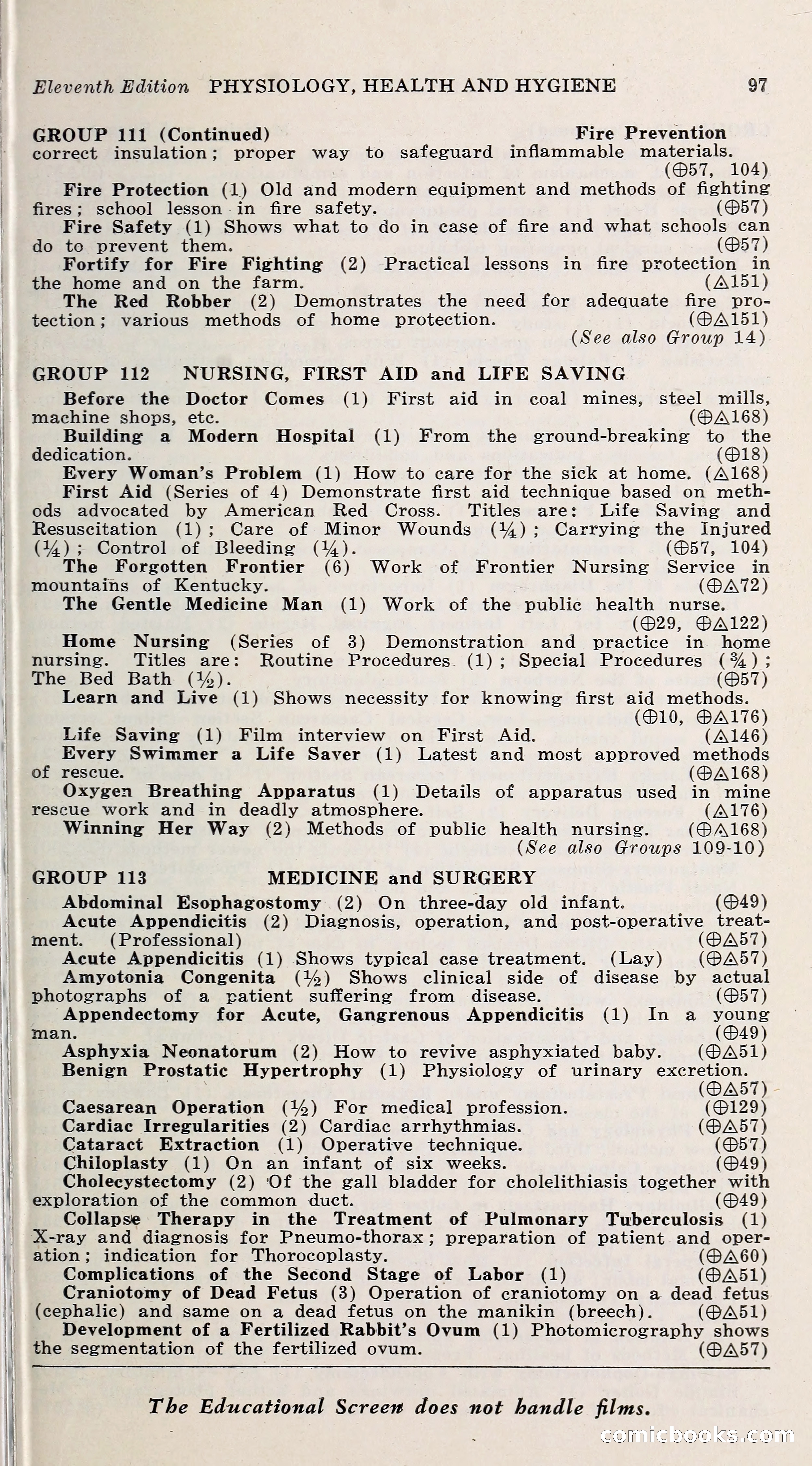 1000 and One: The Blue Book of Non-Theatrical Films — page 106 of 153