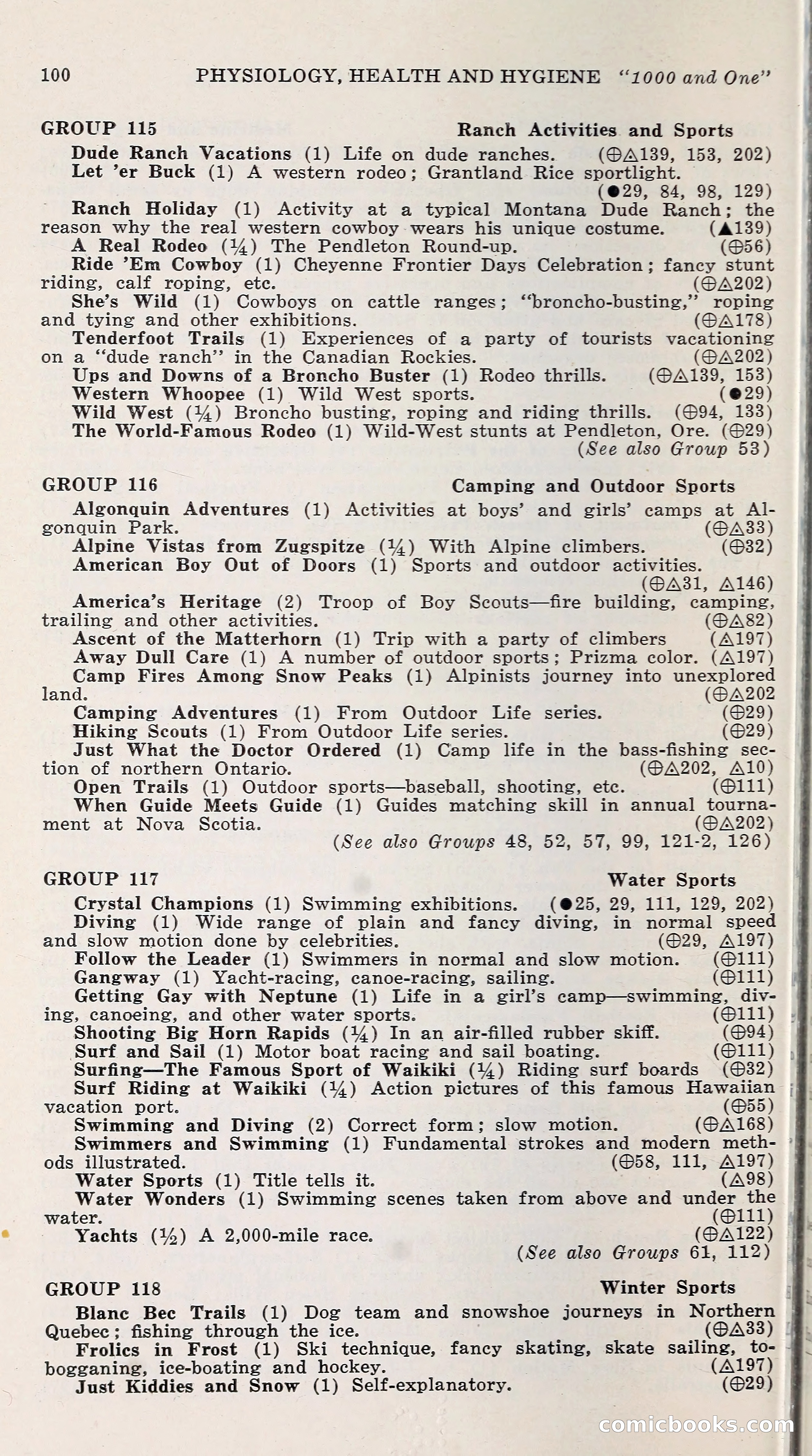 1000 and One: The Blue Book of Non-Theatrical Films — page 109 of 153
