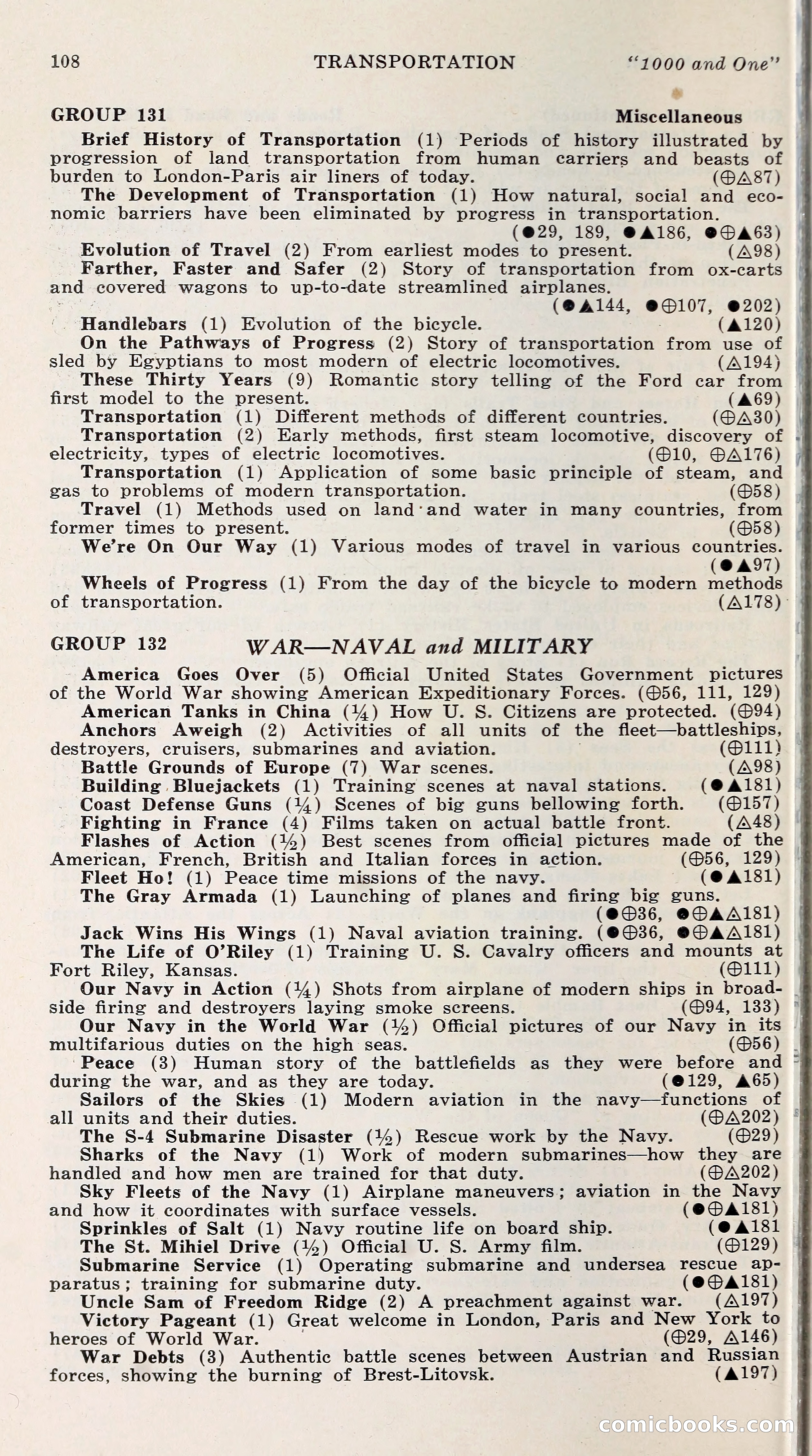 1000 and One: The Blue Book of Non-Theatrical Films — page 117 of 153