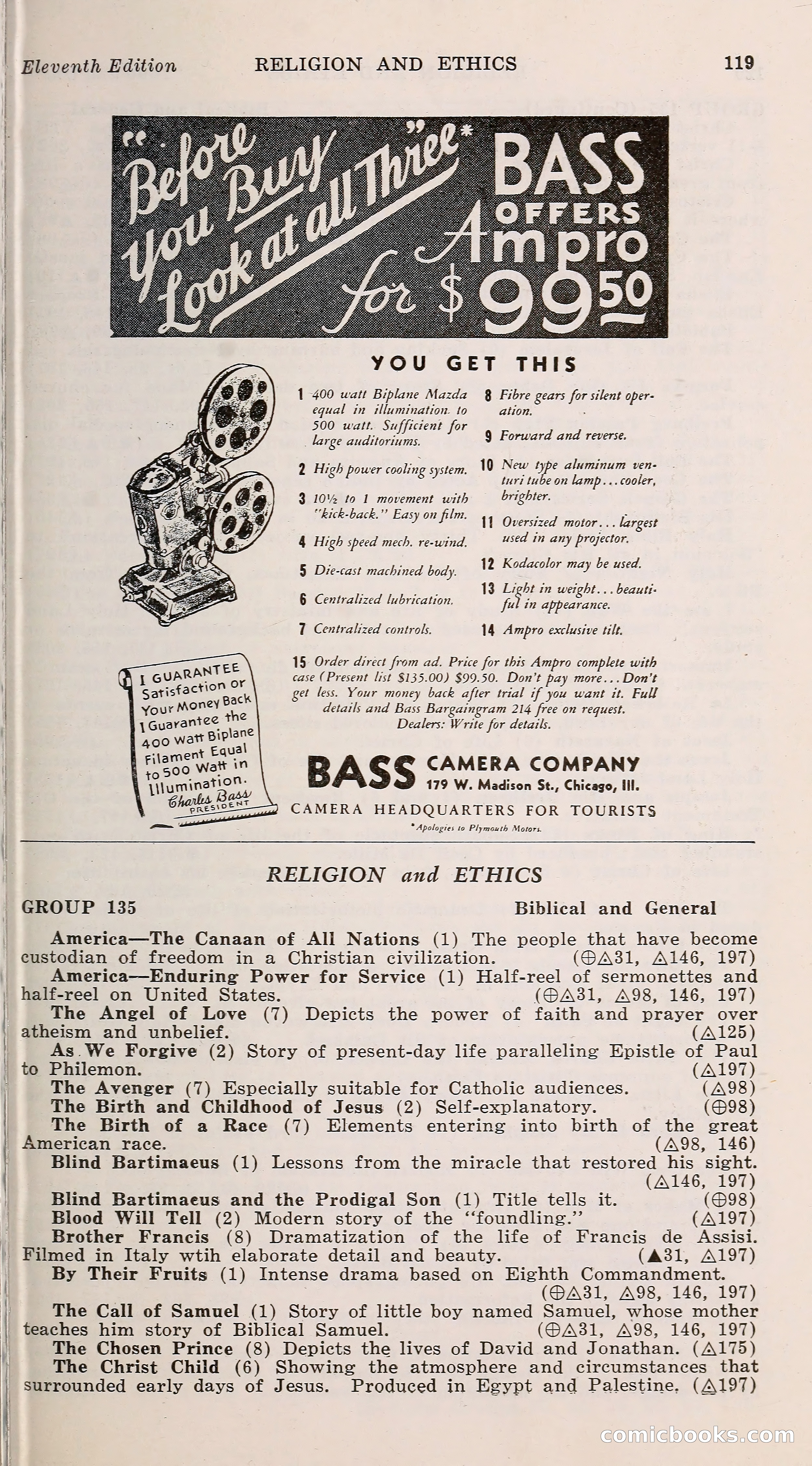 1000 and One: The Blue Book of Non-Theatrical Films — page 128 of 153