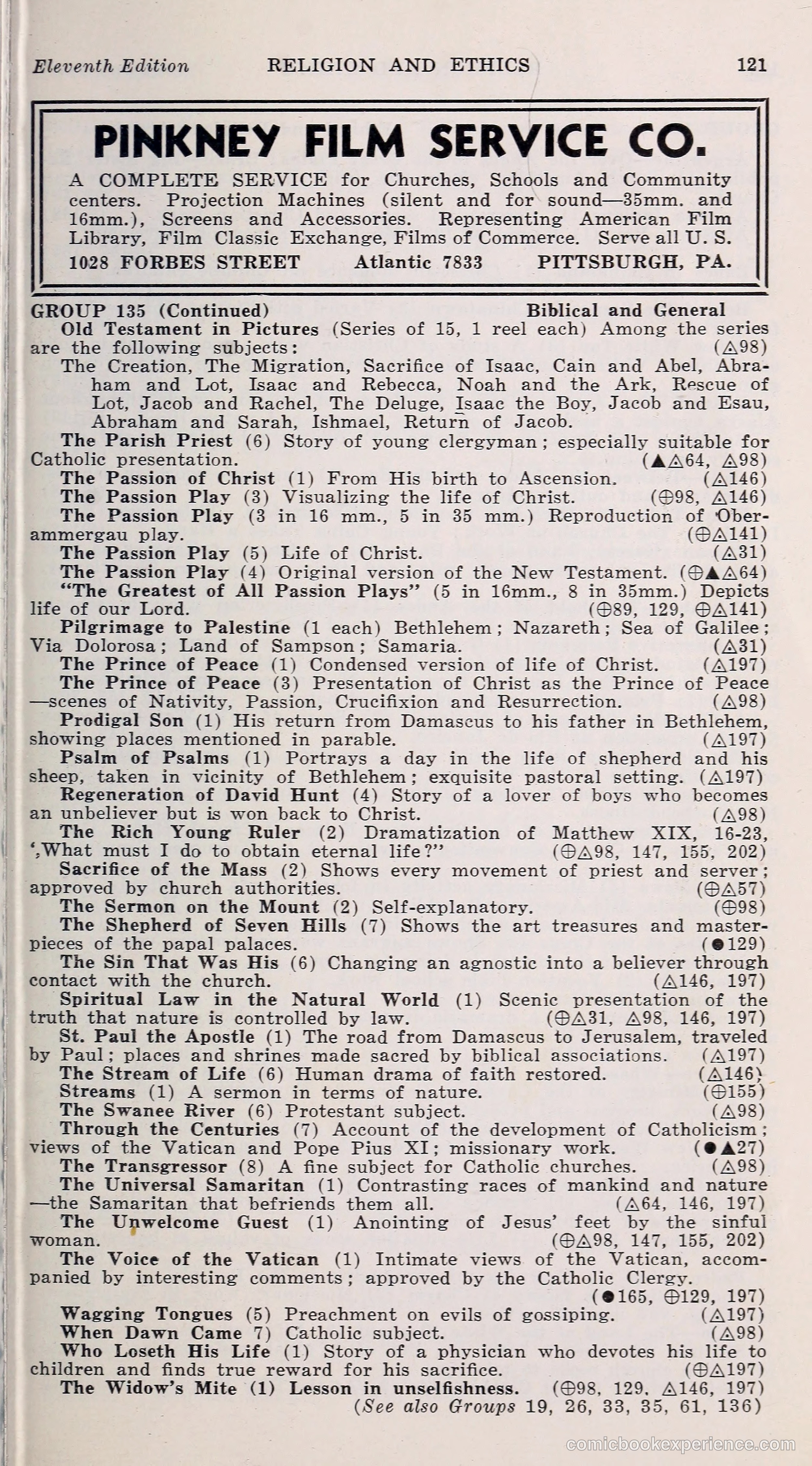 1000 and One: The Blue Book of Non-Theatrical Films — page 130 of 153