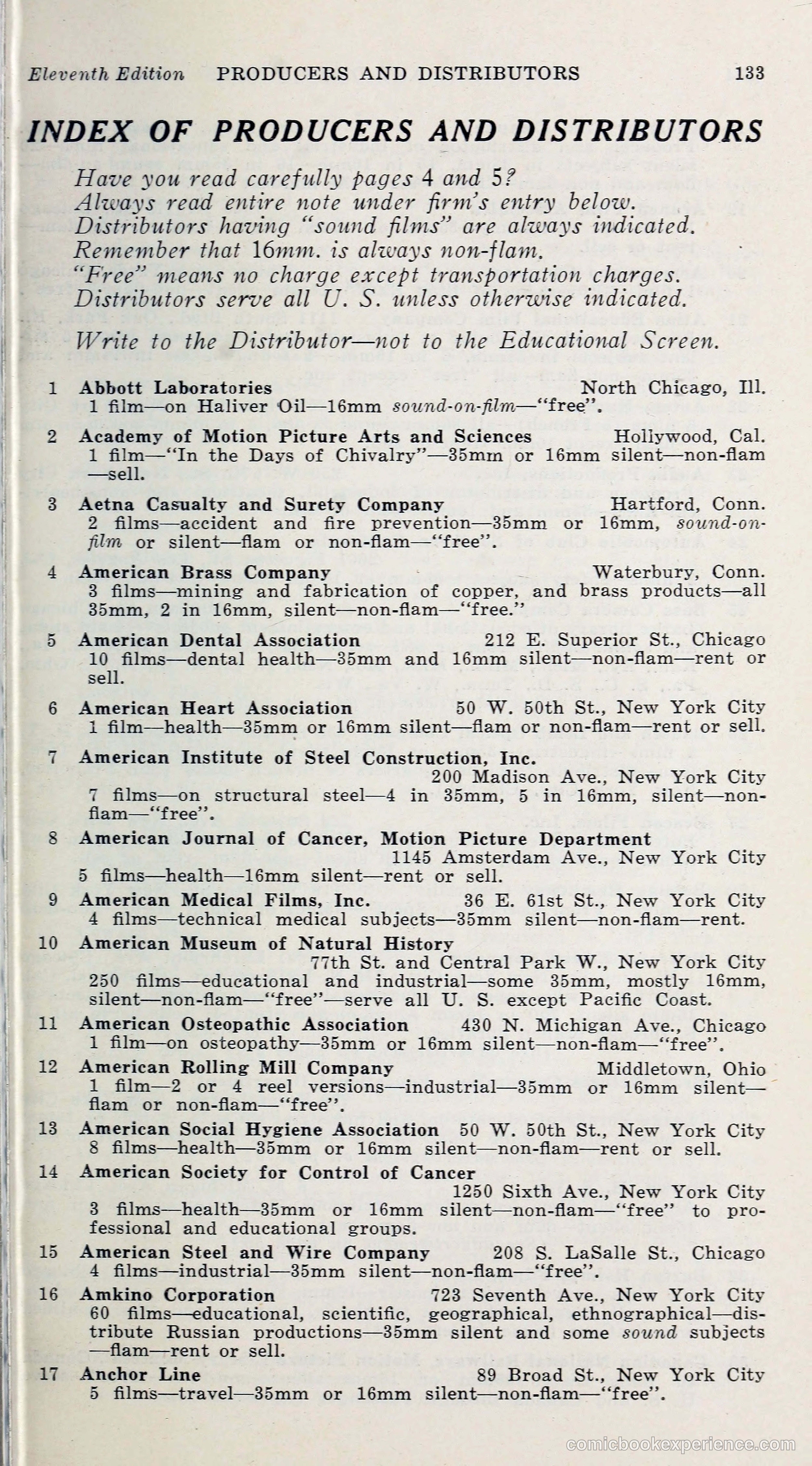 1000 and One: The Blue Book of Non-Theatrical Films — page 142 of 153