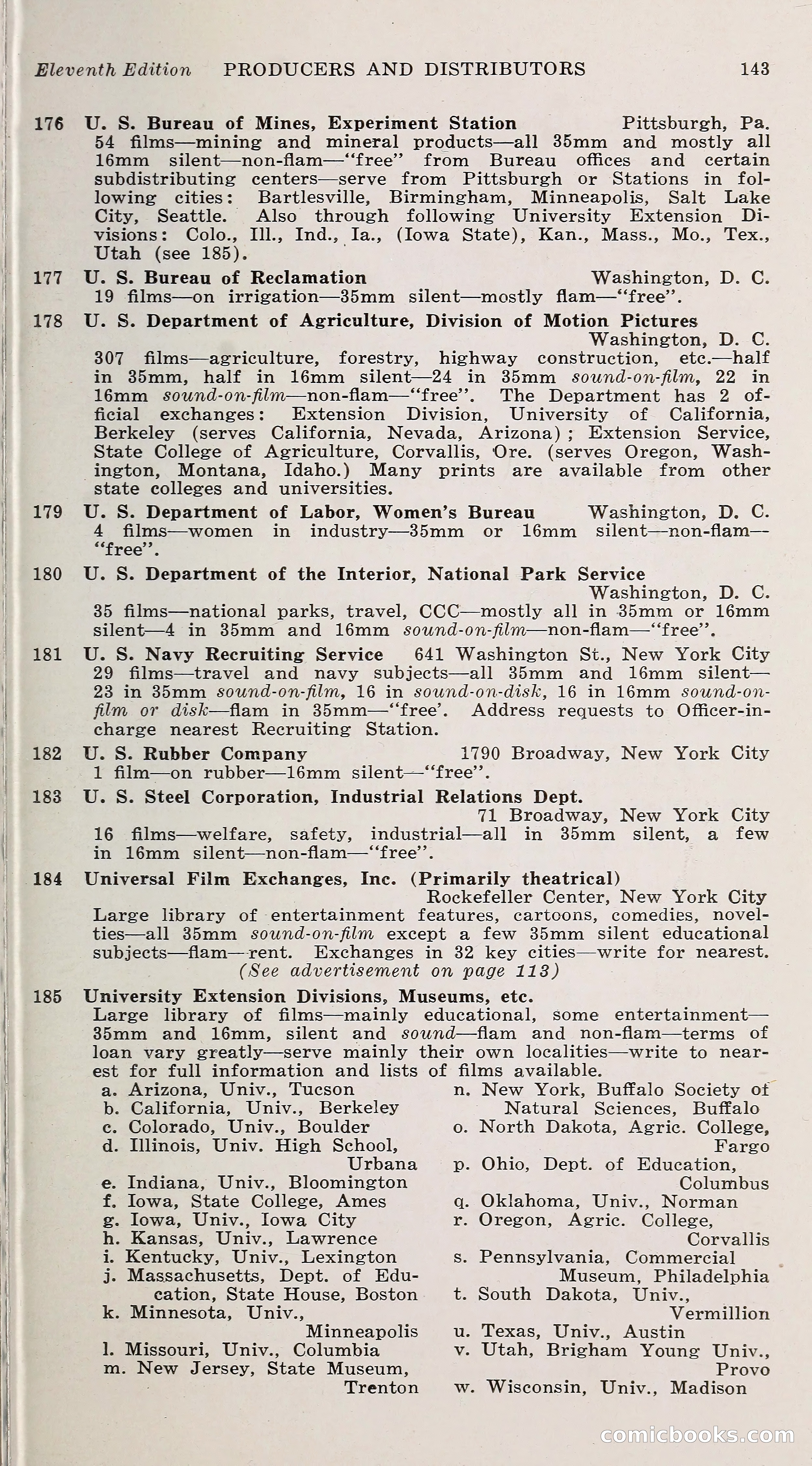 1000 and One: The Blue Book of Non-Theatrical Films — page 152 of 153