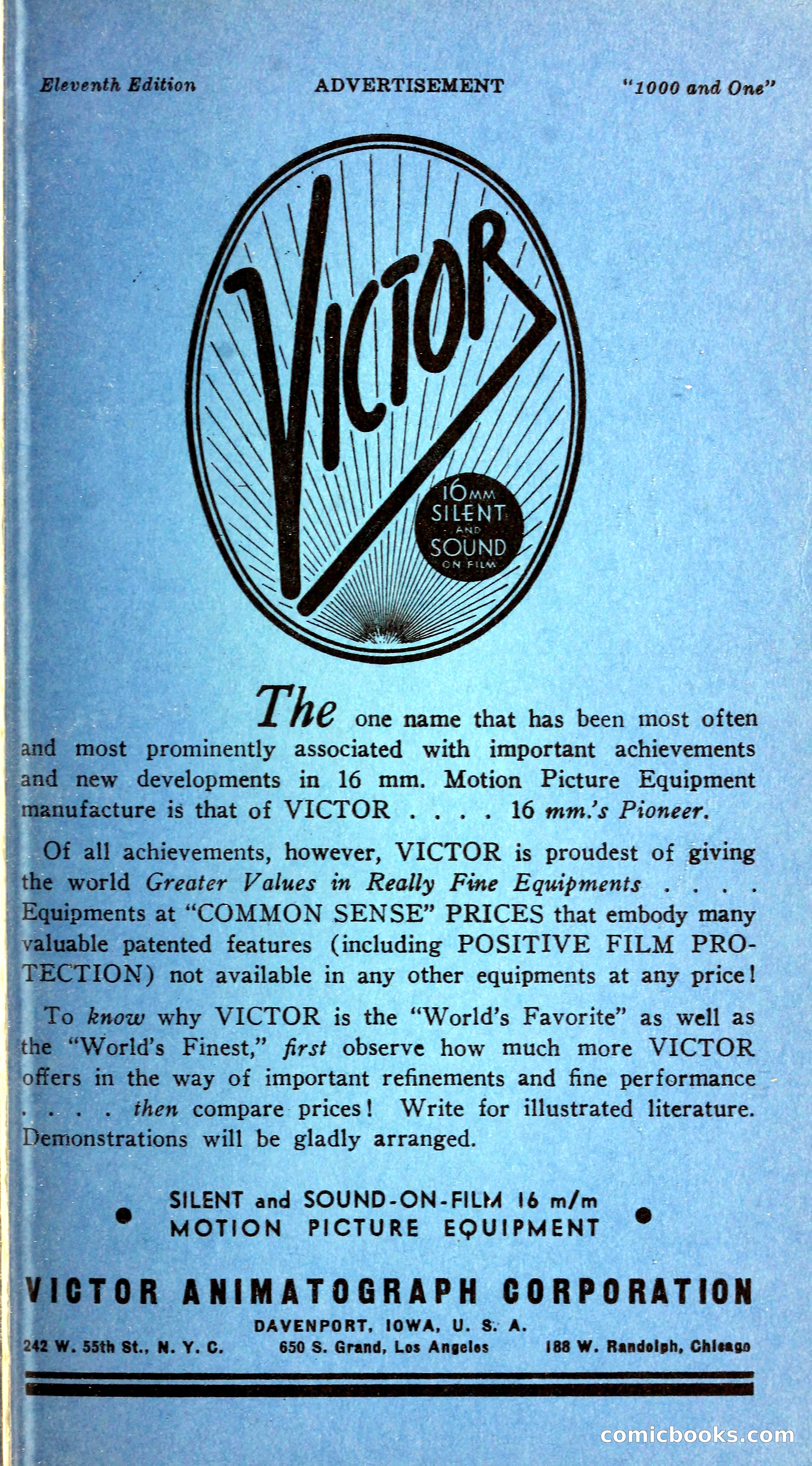 1000 and One: The Blue Book of Non-Theatrical Films — page 154 of 153