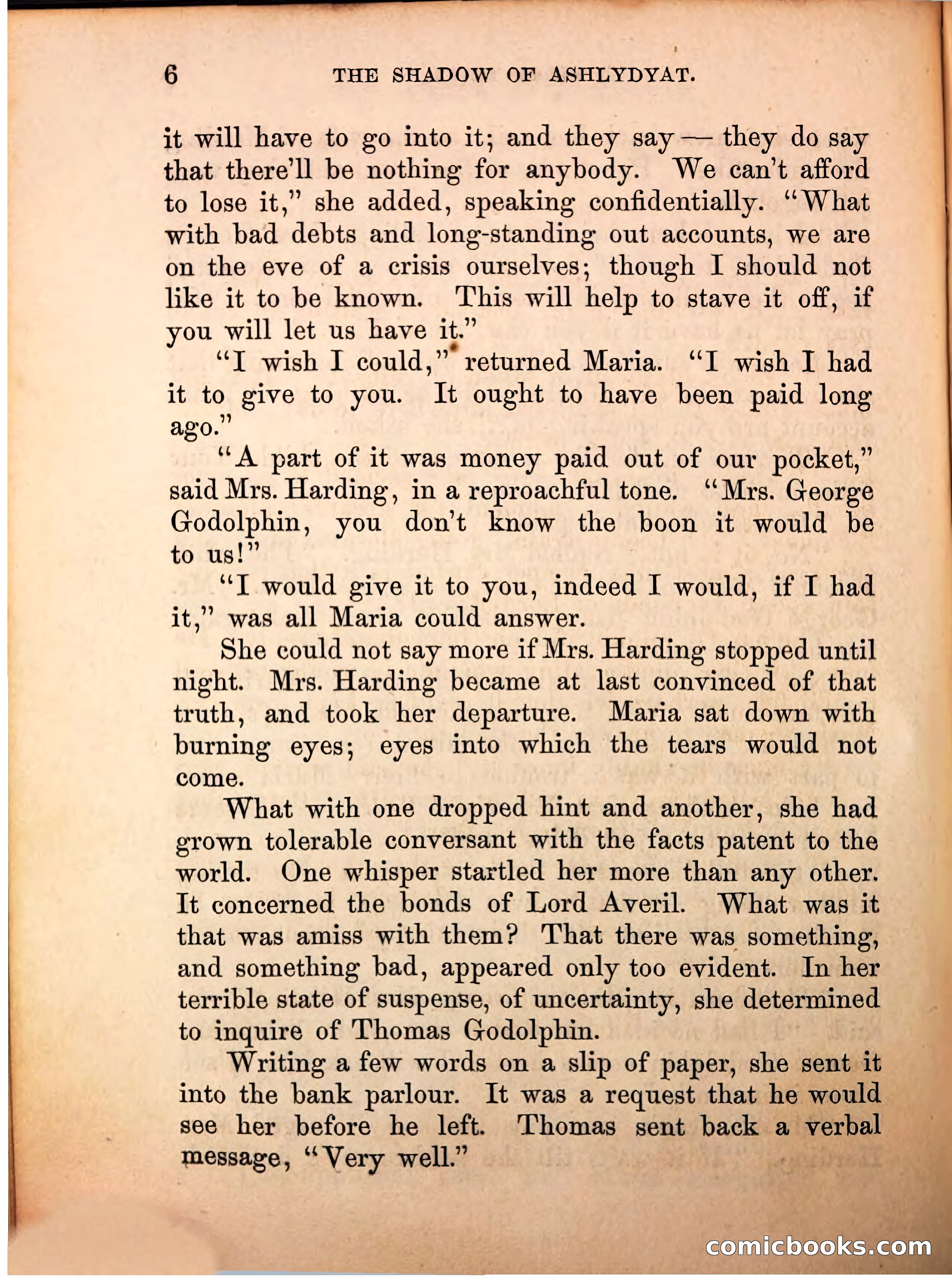The Shadow of Ashlydyat, Vol. III — page 12 of 335