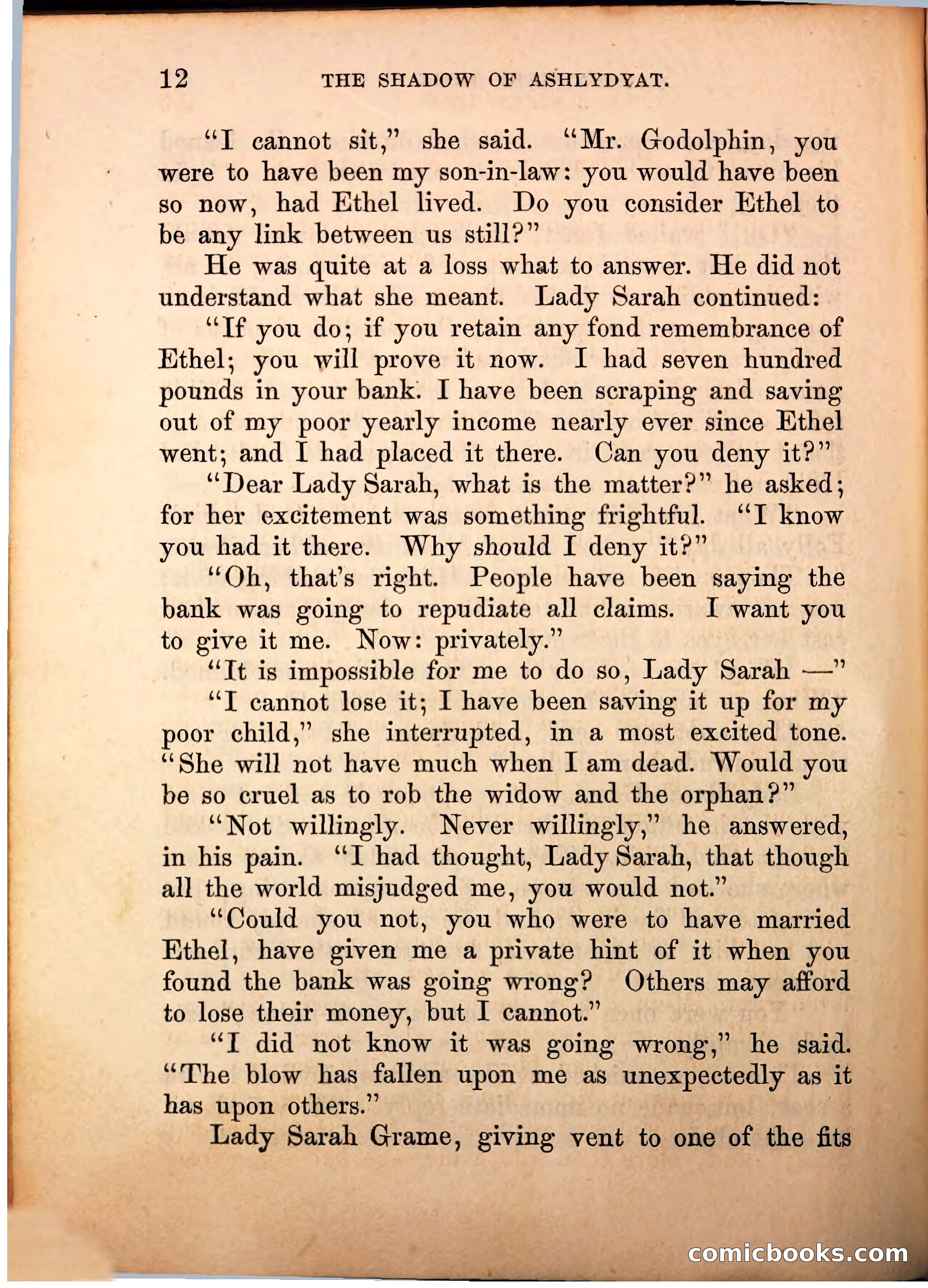 The Shadow of Ashlydyat, Vol. III — page 18 of 335