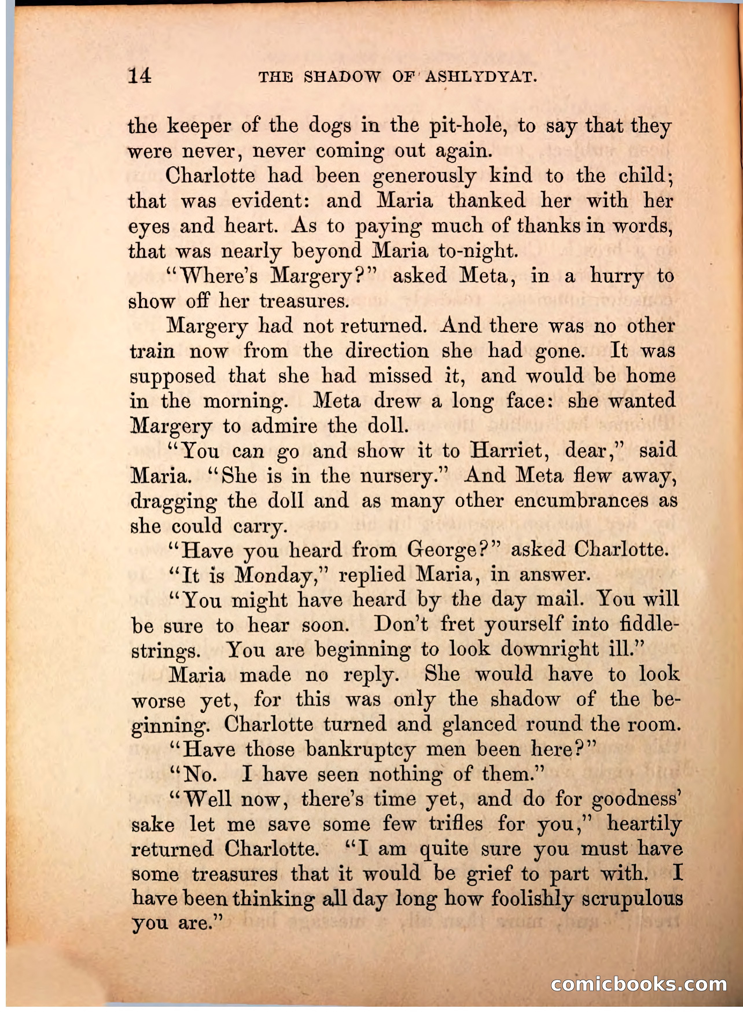 The Shadow of Ashlydyat, Vol. III — page 20 of 335