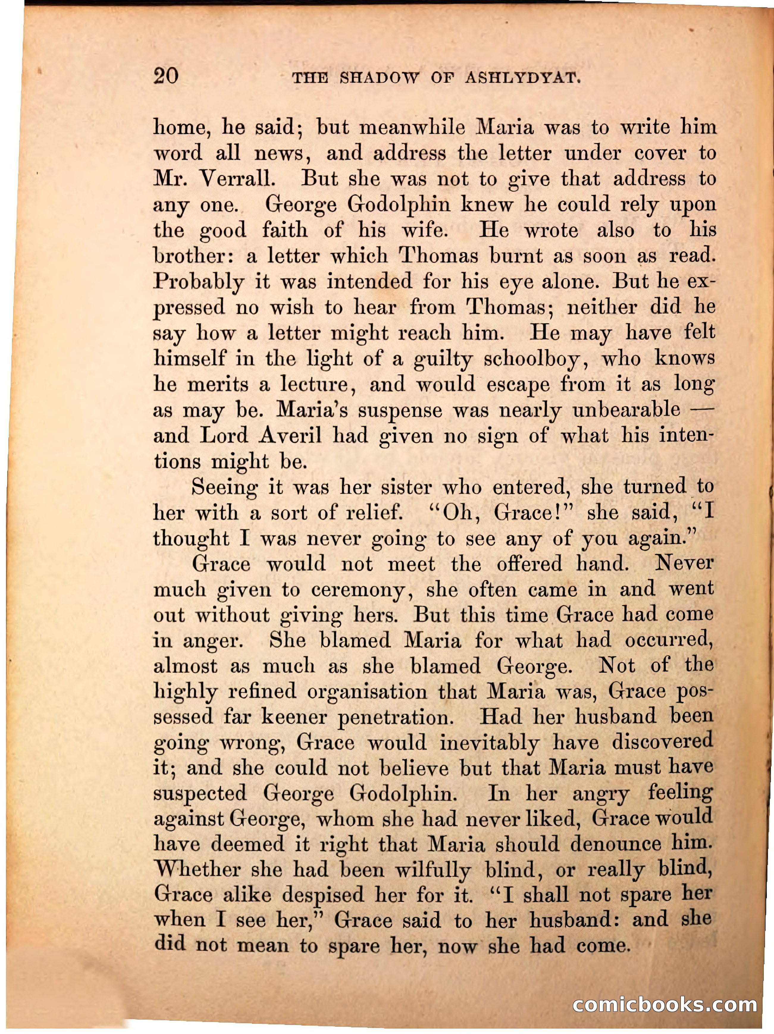 The Shadow of Ashlydyat, Vol. III — page 26 of 335