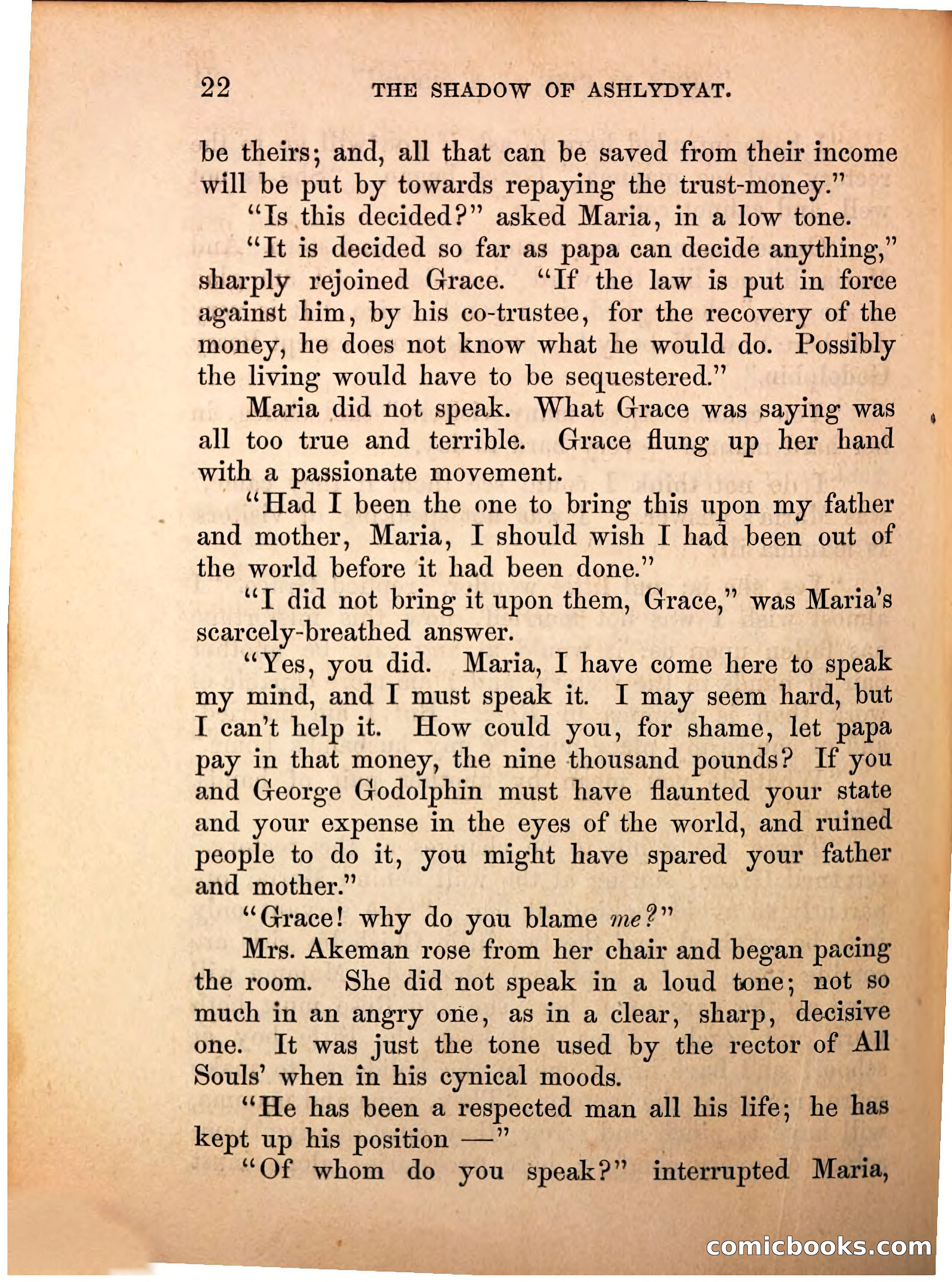 The Shadow of Ashlydyat, Vol. III — page 28 of 335