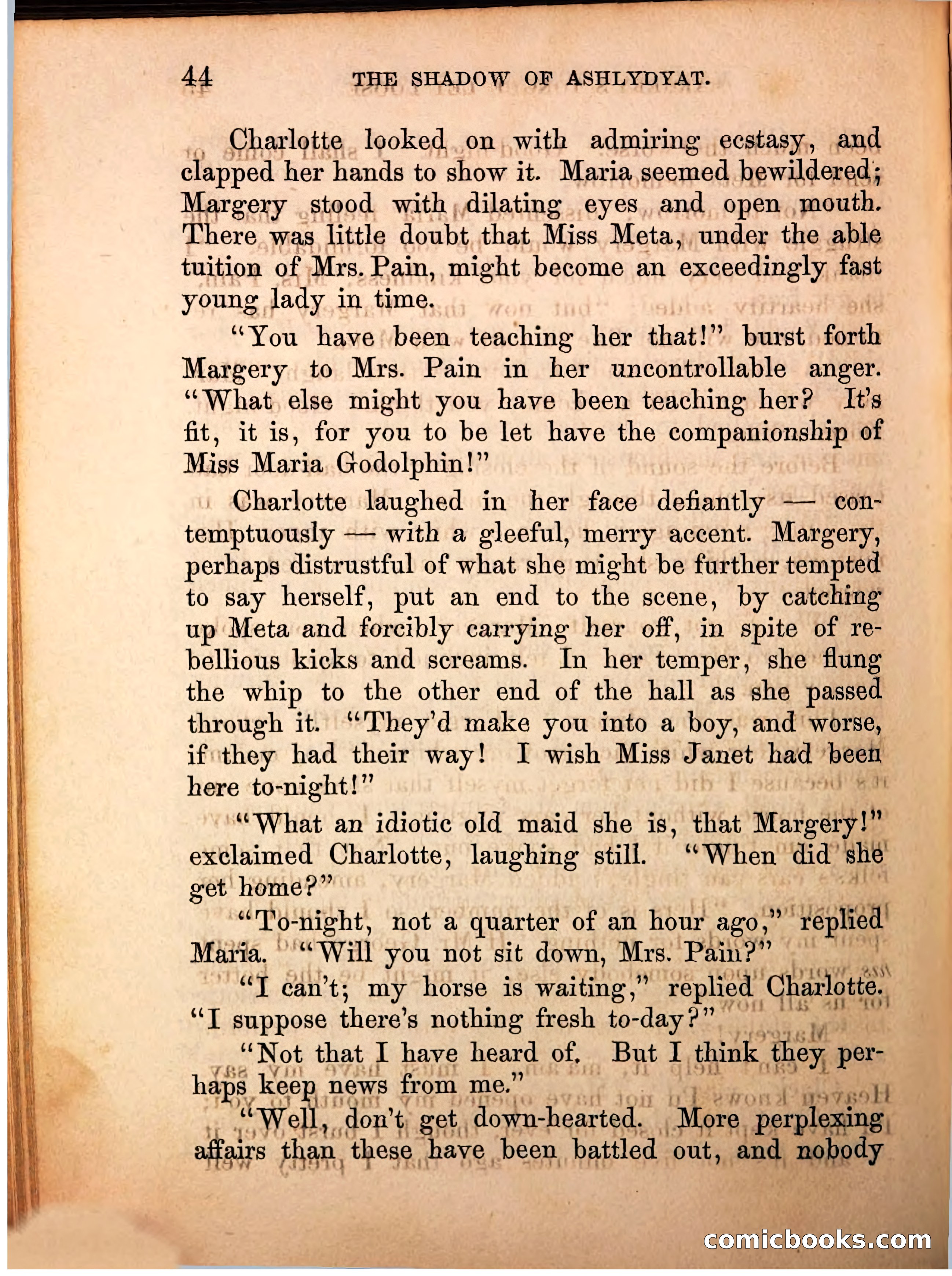 The Shadow of Ashlydyat, Vol. III — page 50 of 335