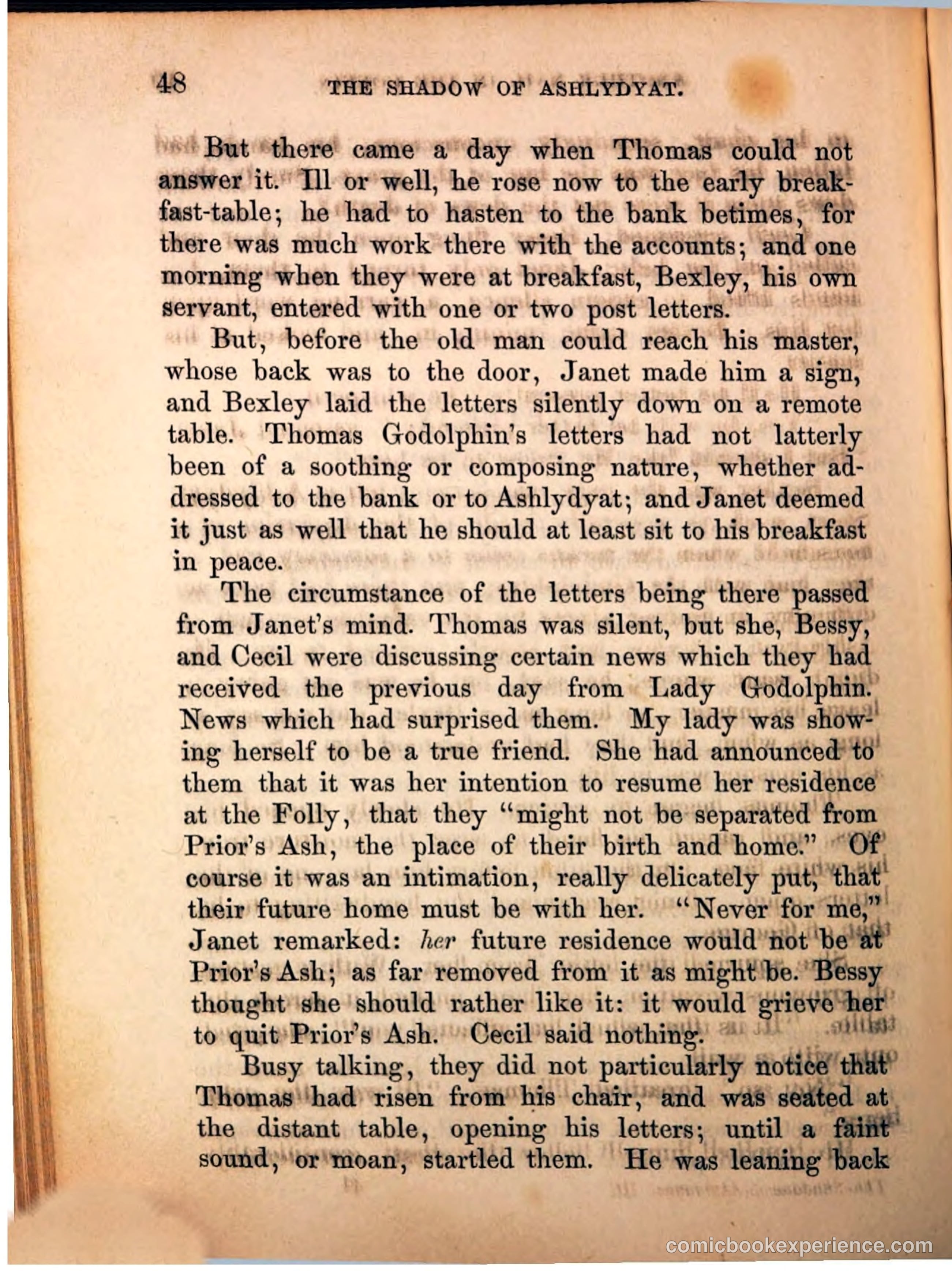 The Shadow of Ashlydyat, Vol. III — page 54 of 335