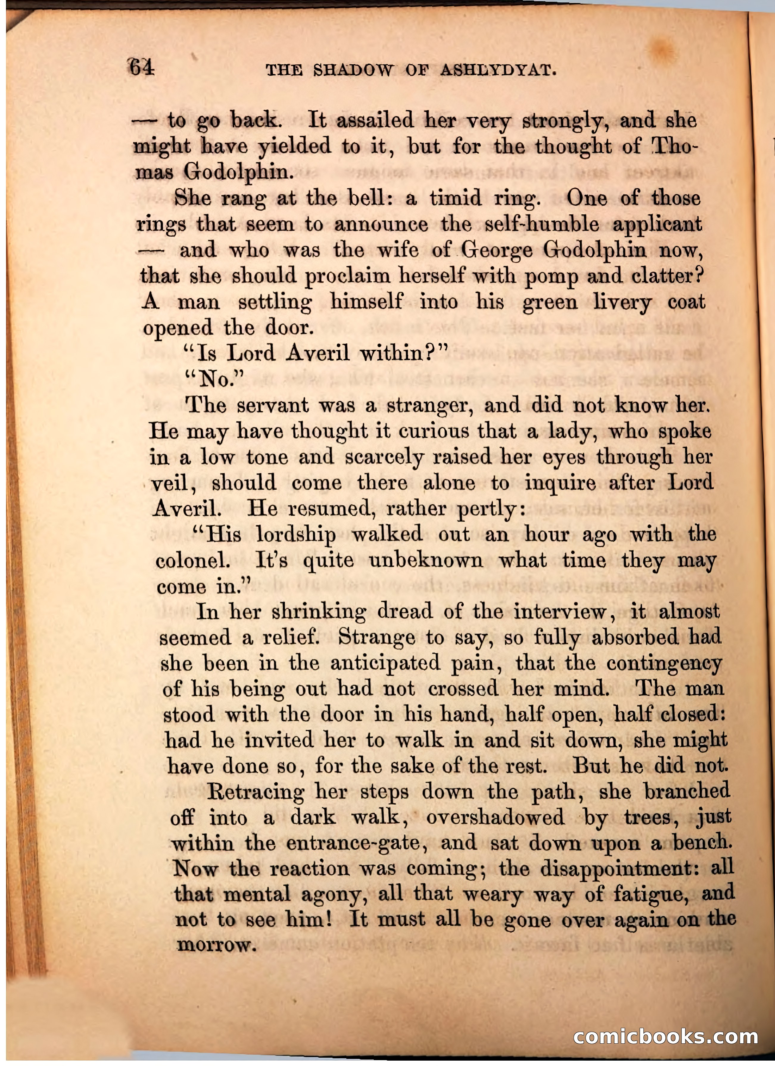 The Shadow of Ashlydyat, Vol. III — page 70 of 335