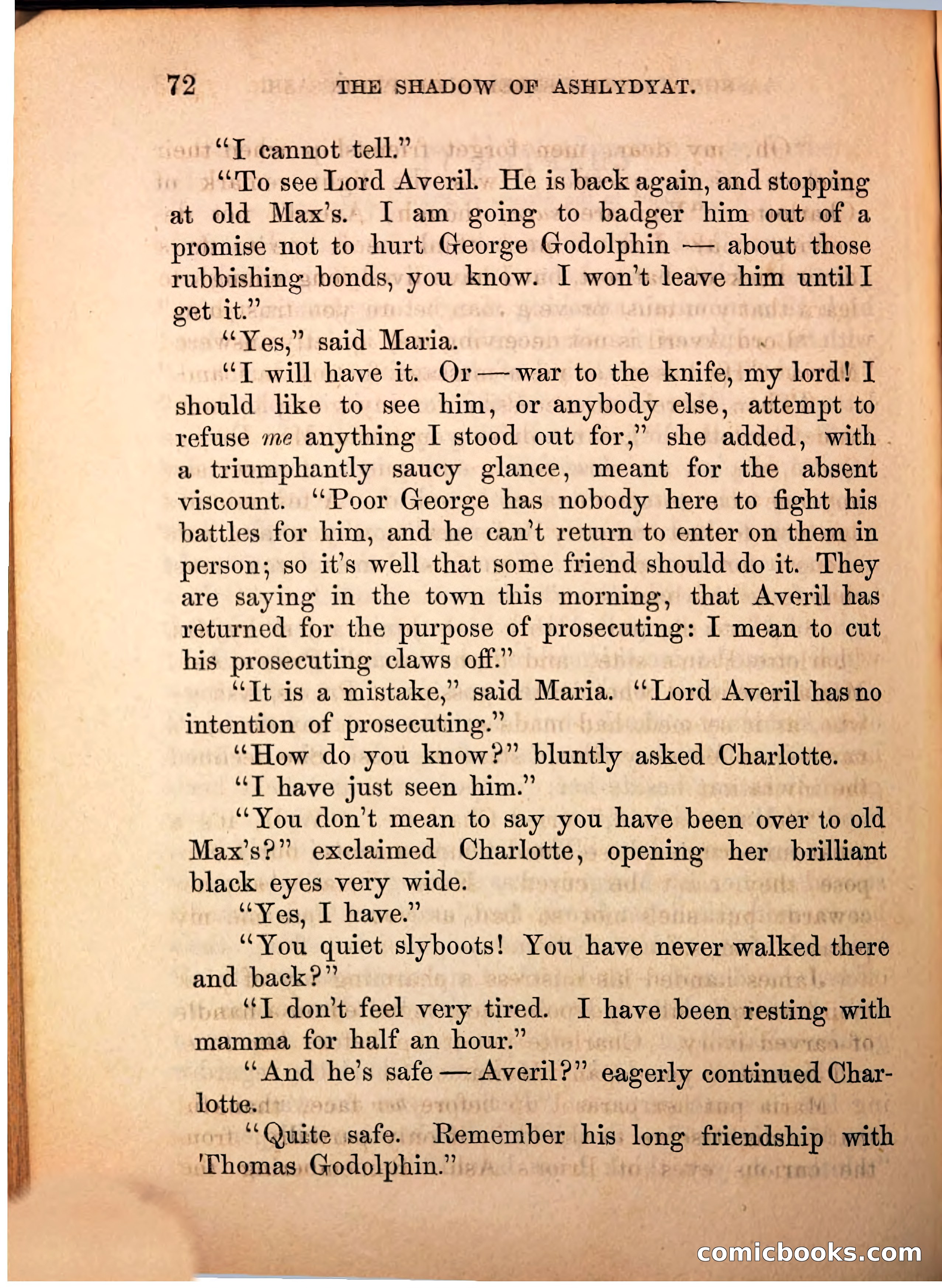 The Shadow of Ashlydyat, Vol. III — page 78 of 335