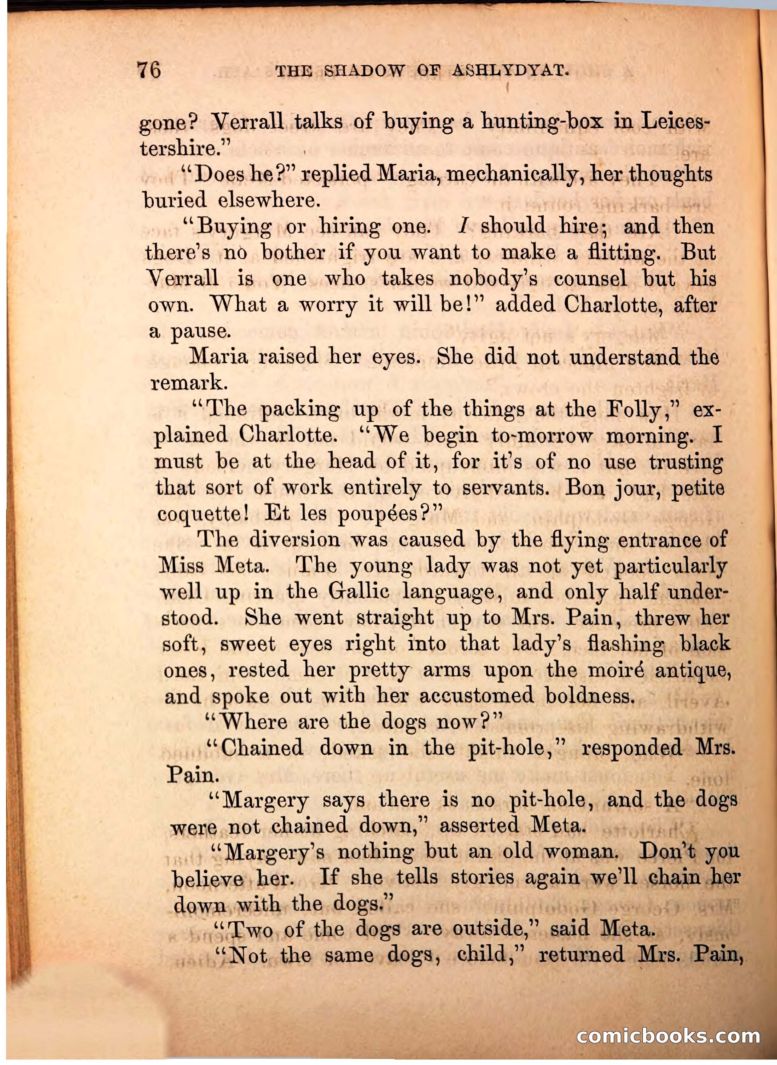 The Shadow of Ashlydyat, Vol. III — page 82 of 335