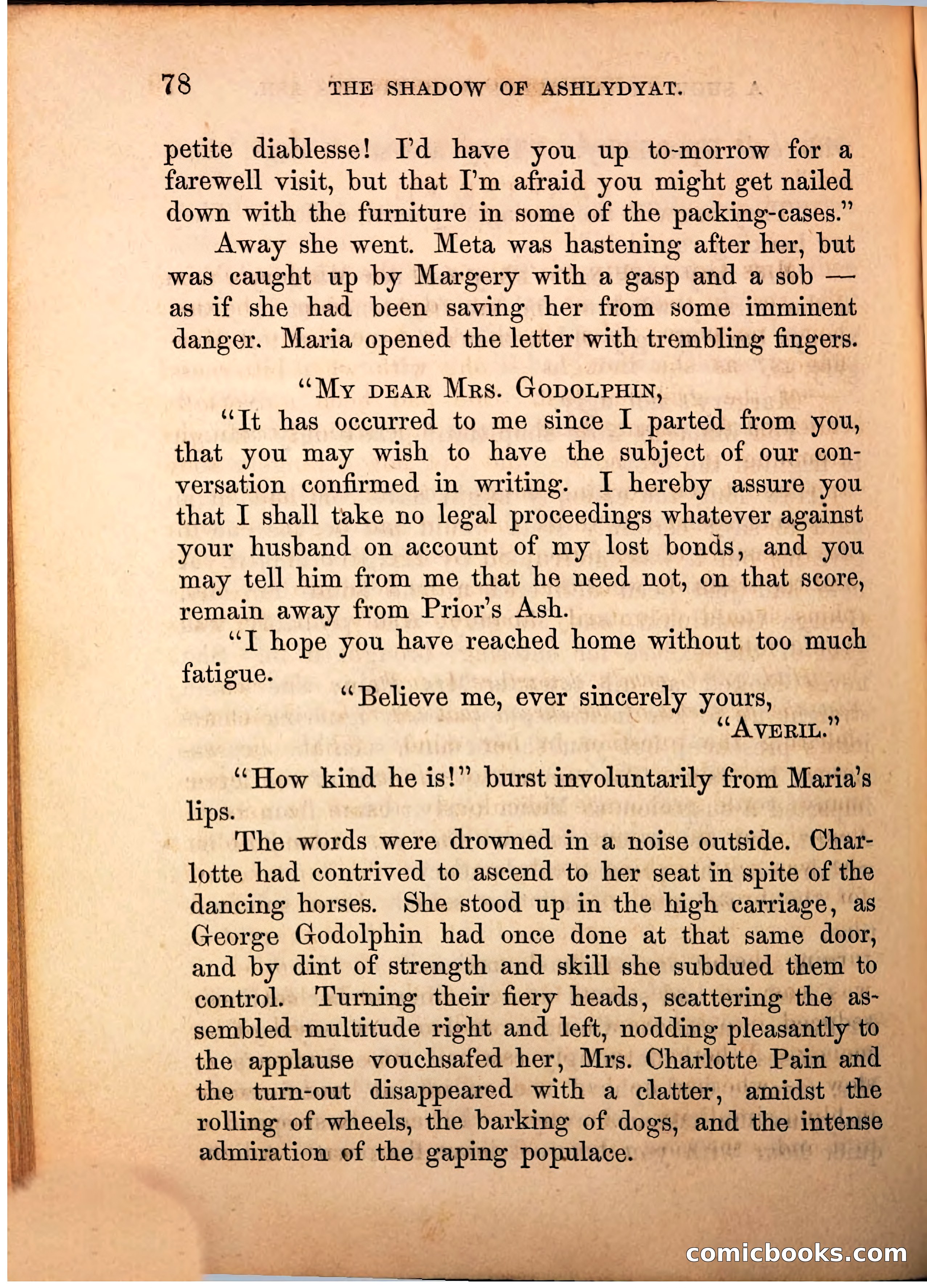 The Shadow of Ashlydyat, Vol. III — page 84 of 335
