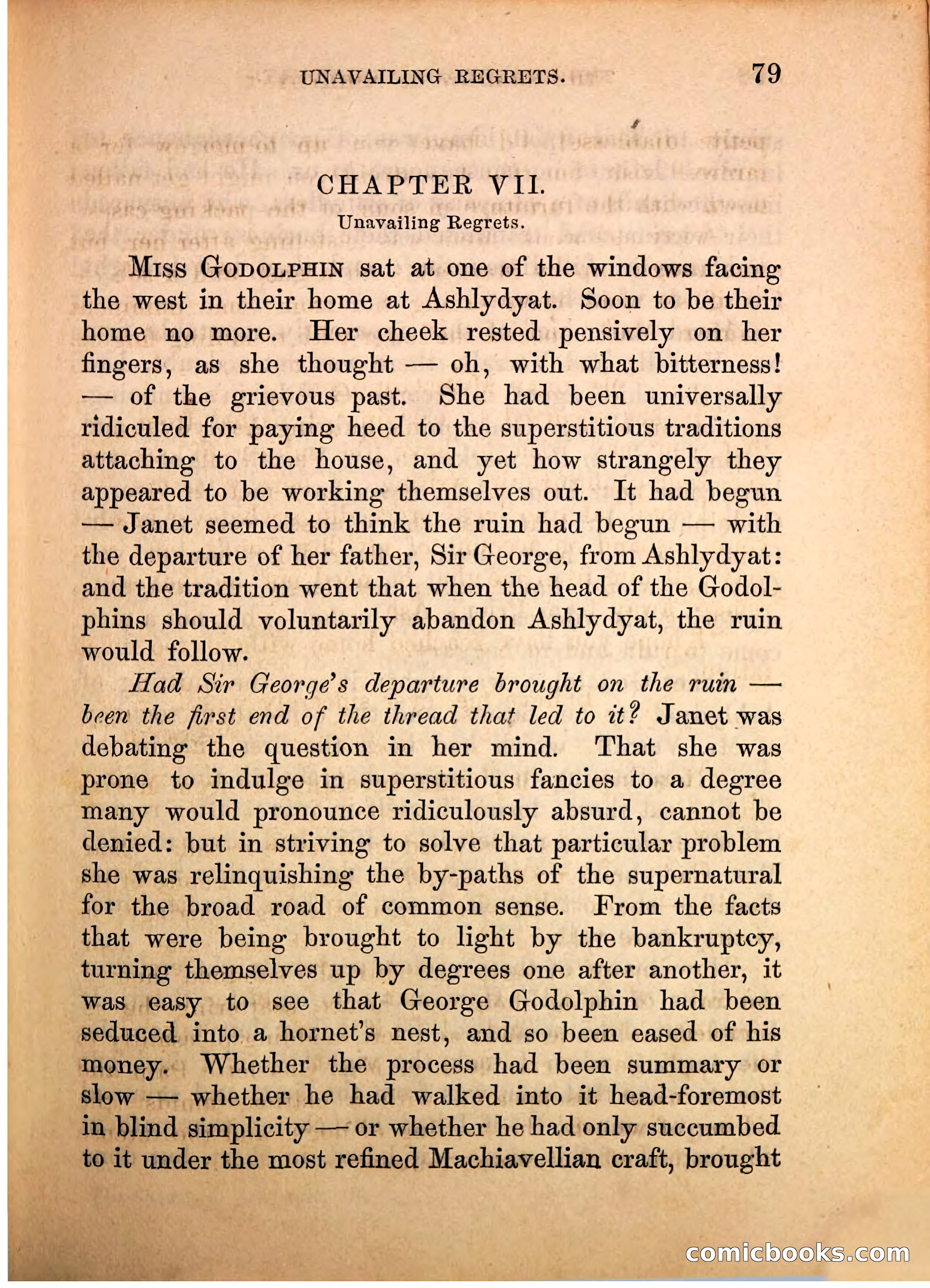 The Shadow of Ashlydyat, Vol. III — page 85 of 335