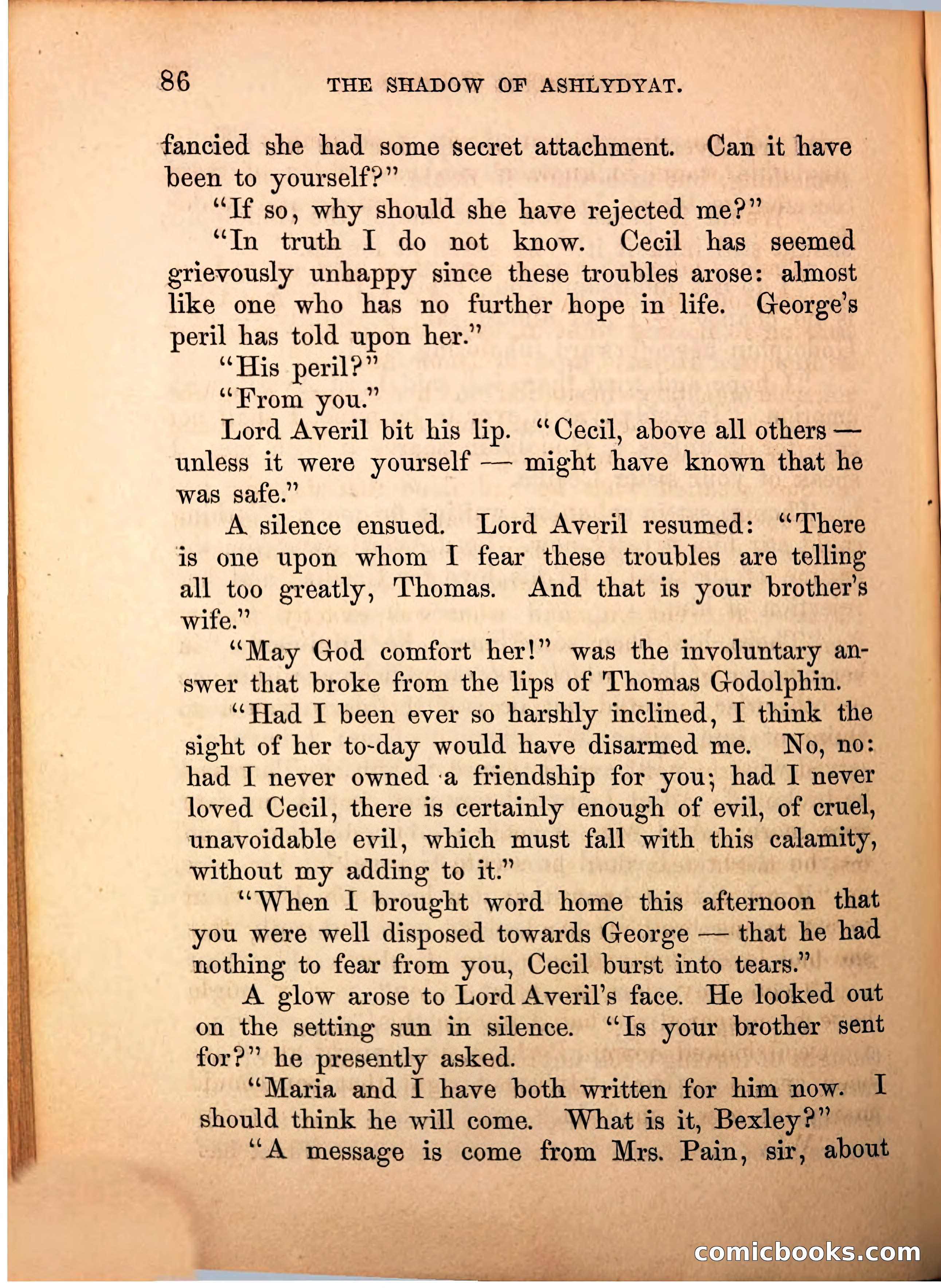 The Shadow of Ashlydyat, Vol. III — page 92 of 335