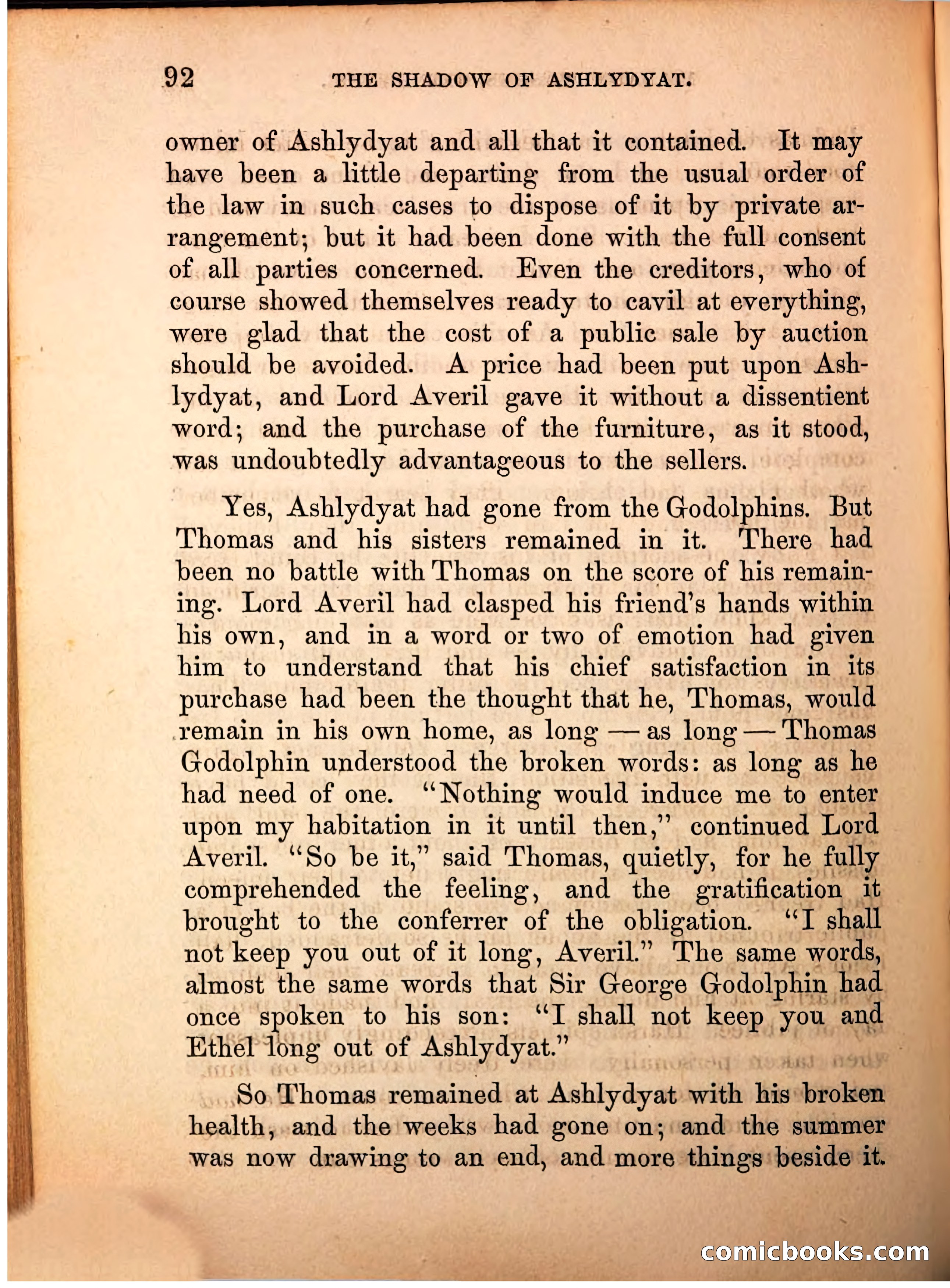 The Shadow of Ashlydyat, Vol. III — page 98 of 335