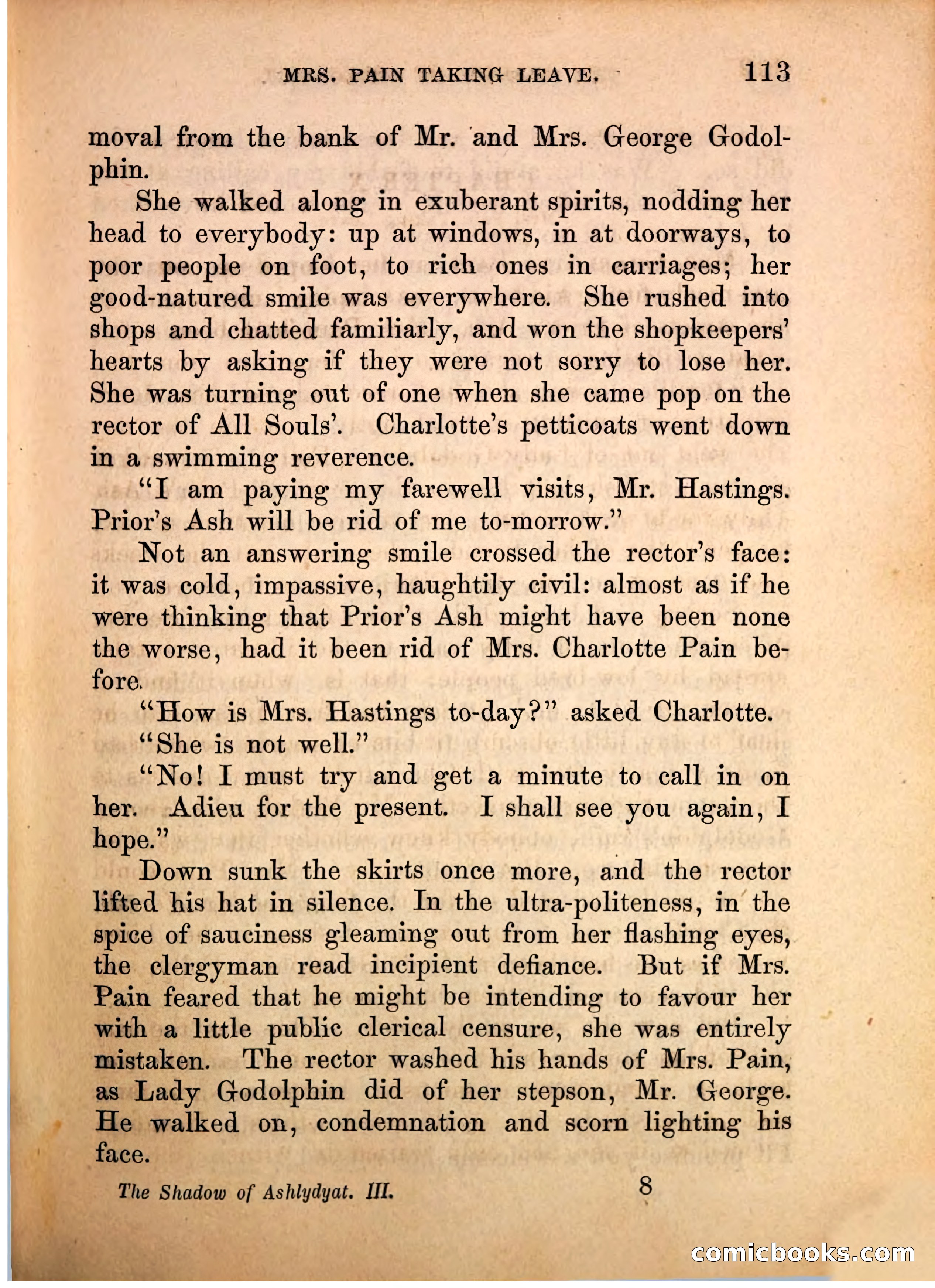 The Shadow of Ashlydyat, Vol. III — page 119 of 335
